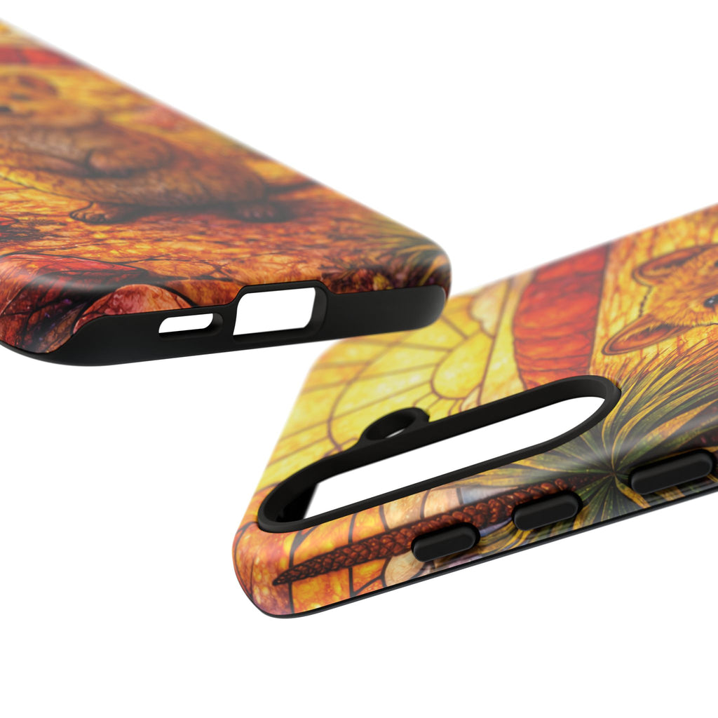Quokka Stained-Glass Phone Case — Galaxy, iPhone & Pixel
