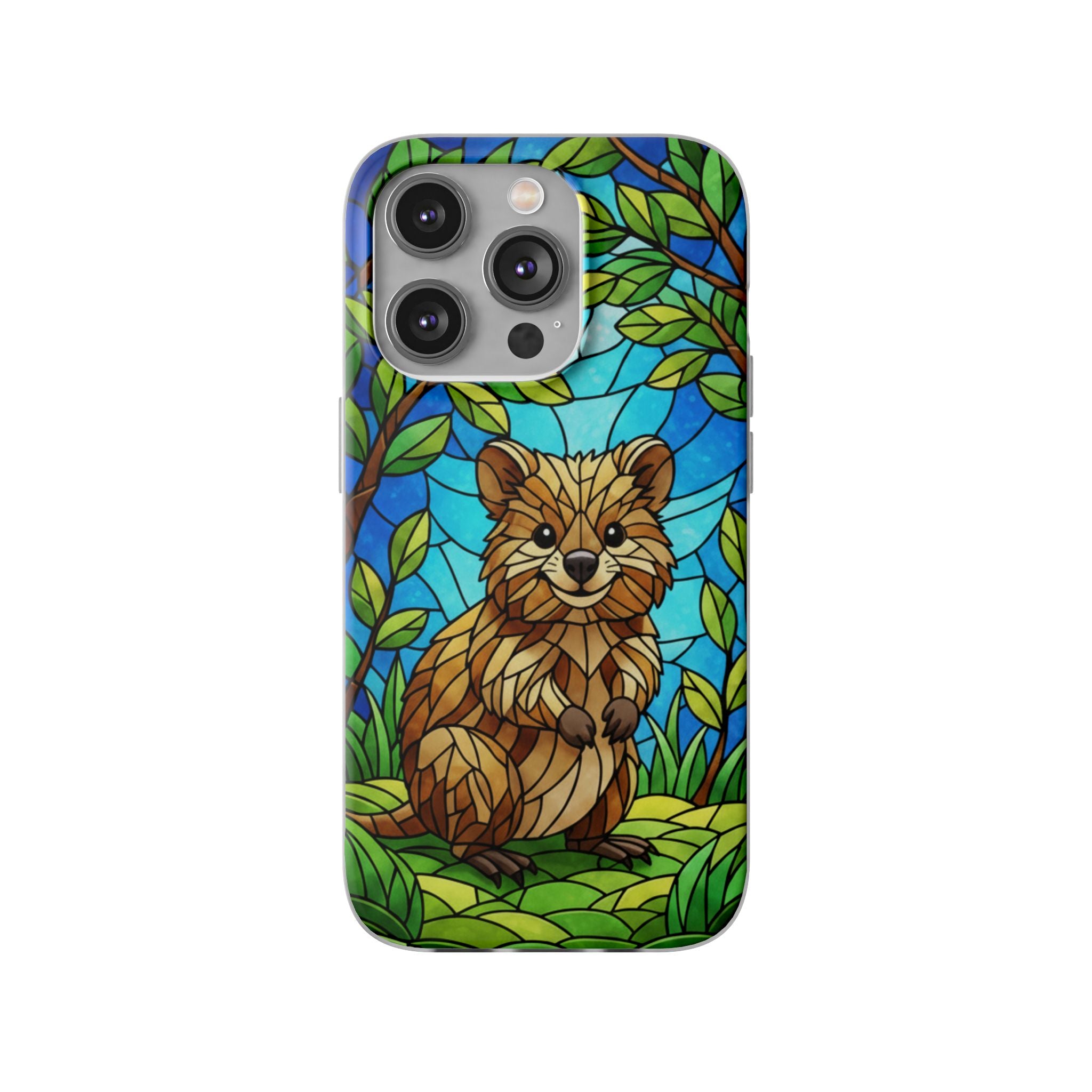 Colorful Quokka Flexi Cases - Cute Animal Phone Case, Quokka Phone Sleeve, Nature Lover Gift, Eco-Friendly Case, Unique Phone Accessory