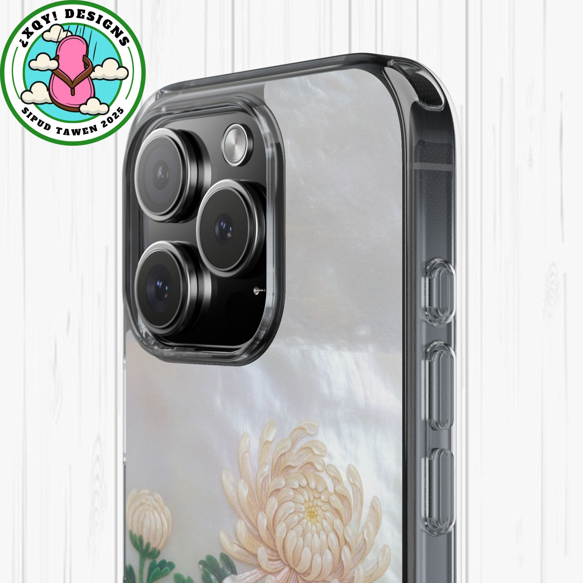 Mother of pearl inlay Phone Case Nacre art panel Chinese mother of pearl flowers Chrysanthemum wall art design elegant luxury  gift