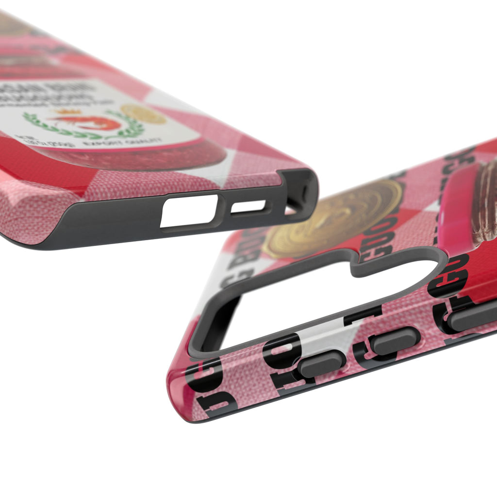 Red Gingham Phone Case Filipino Food Lover Gingham Pattern Phone Accessory Foodie Philippine Cuisine Lover Gift for Foodies