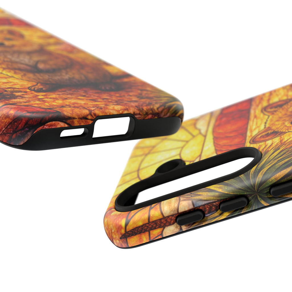Quokka Stained-Glass Phone Case — Galaxy, iPhone & Pixel