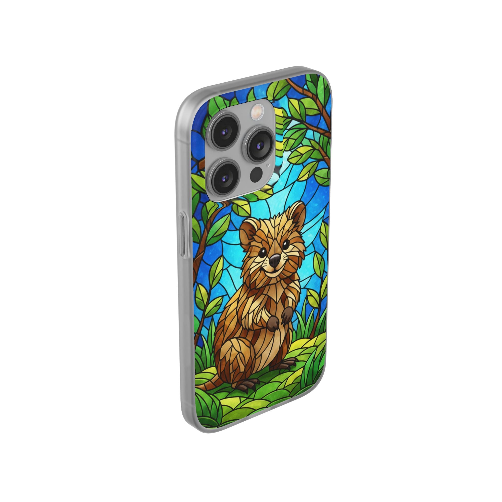 Colorful Quokka Flexi Cases - Cute Animal Phone Case, Quokka Phone Sleeve, Nature Lover Gift, Eco-Friendly Case, Unique Phone Accessory