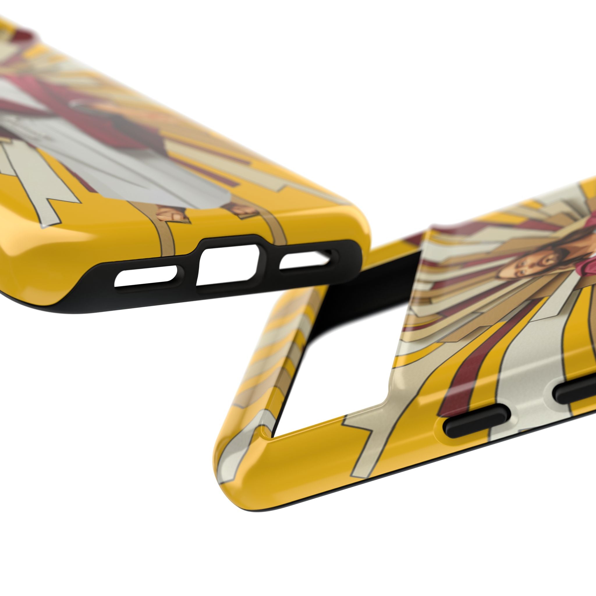 Radiant Jesus Art Phone Case | Christian Faith Inspirational Protective Cover