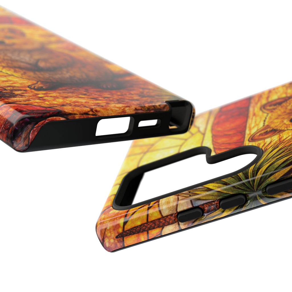 Quokka Stained-Glass Phone Case — Galaxy, iPhone & Pixel