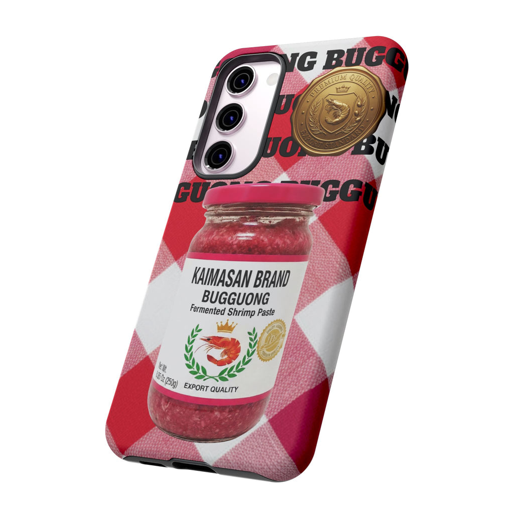 Red Gingham Phone Case Filipino Food Lover Gingham Pattern Phone Accessory Foodie Philippine Cuisine Lover Gift for Foodies