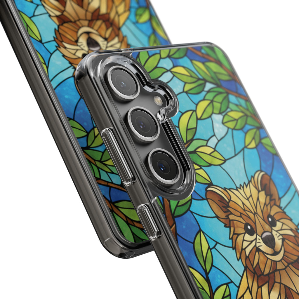 Quokka Phone Case Design Art Mobile Cover Phone Protection Device Skin Animal Print Stained Glass Art Australian Wildlife Gift Idea Phone