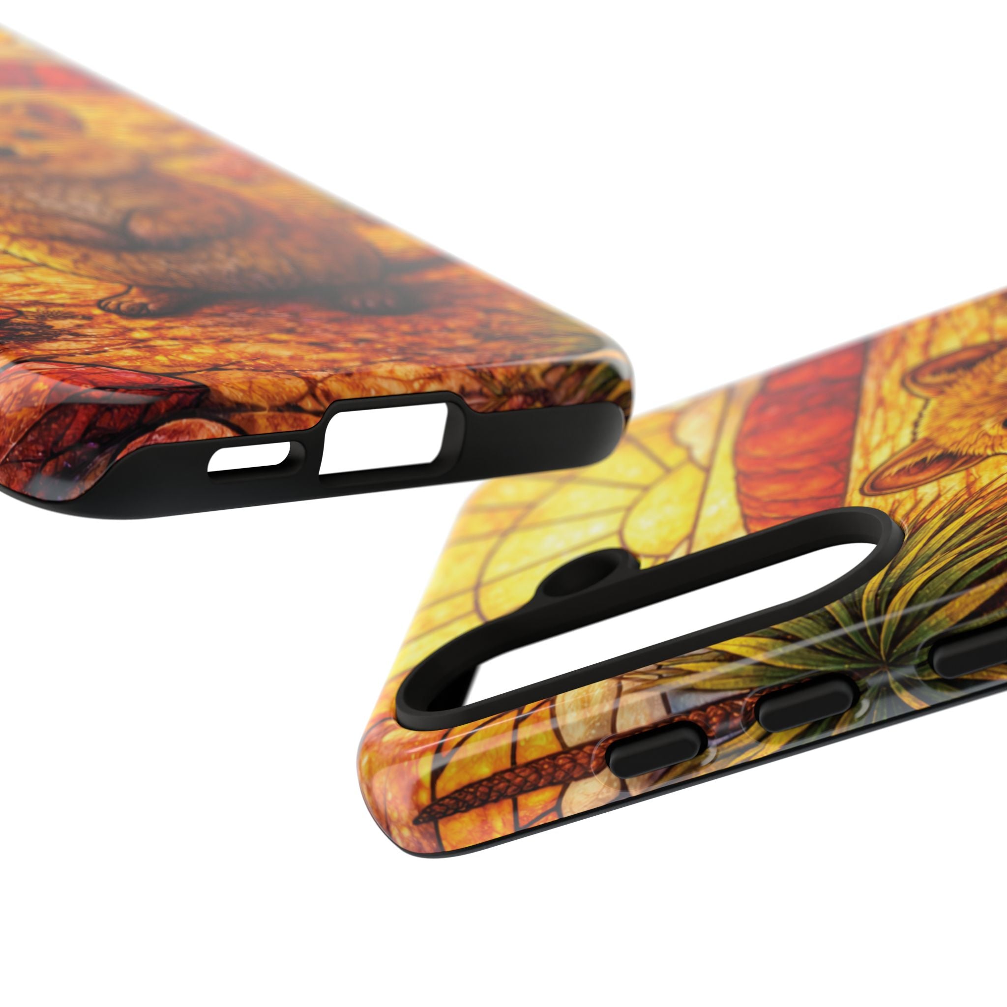 Quokka Stained-Glass Phone Case — Galaxy, iPhone & Pixel