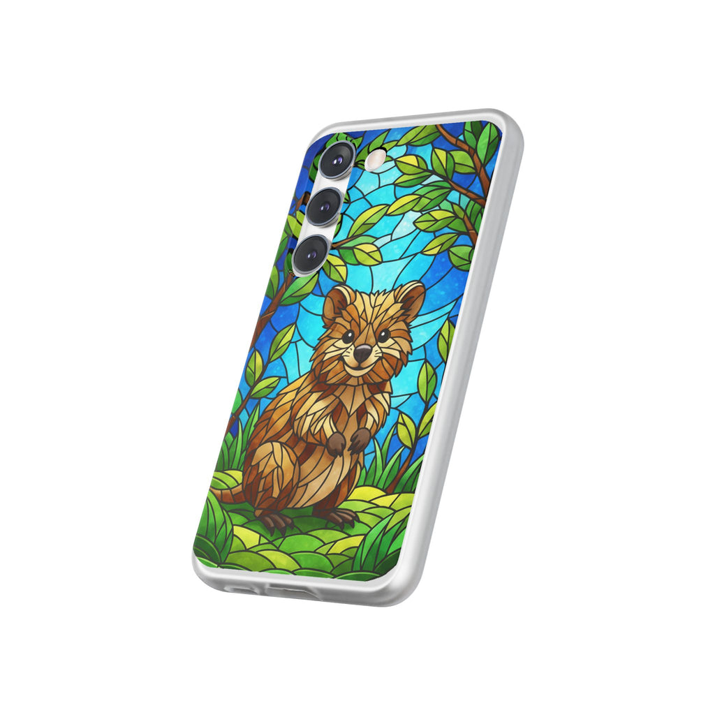 Colorful Quokka Flexi Cases - Cute Animal Phone Case, Quokka Phone Sleeve, Nature Lover Gift, Eco-Friendly Case, Unique Phone Accessory