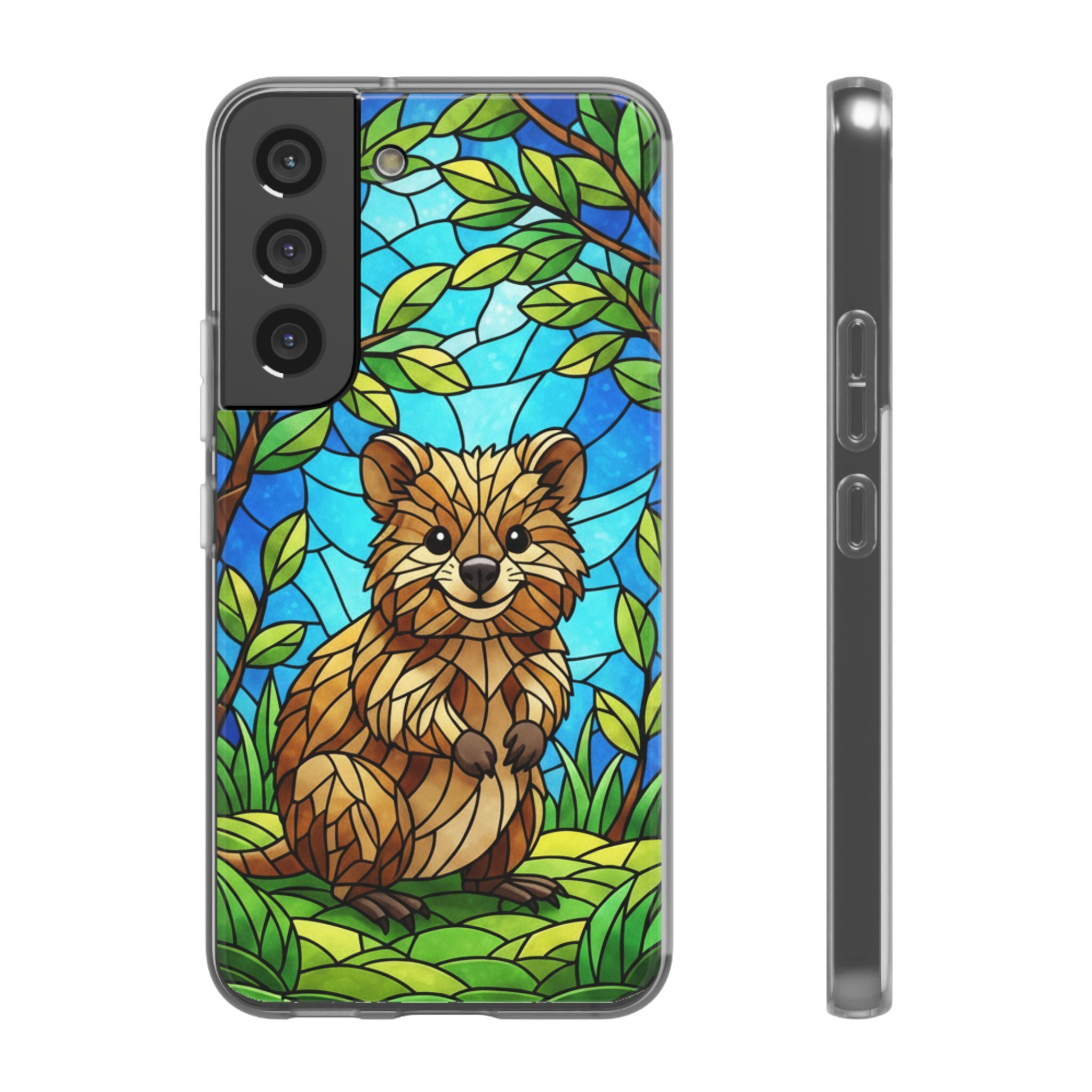 Colorful Quokka Flexi Cases - Cute Animal Phone Case, Quokka Phone Sleeve, Nature Lover Gift, Eco-Friendly Case, Unique Phone Accessory