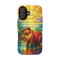 Capybara Stained Glass Galaxy Phone Case — "Tough Cases"