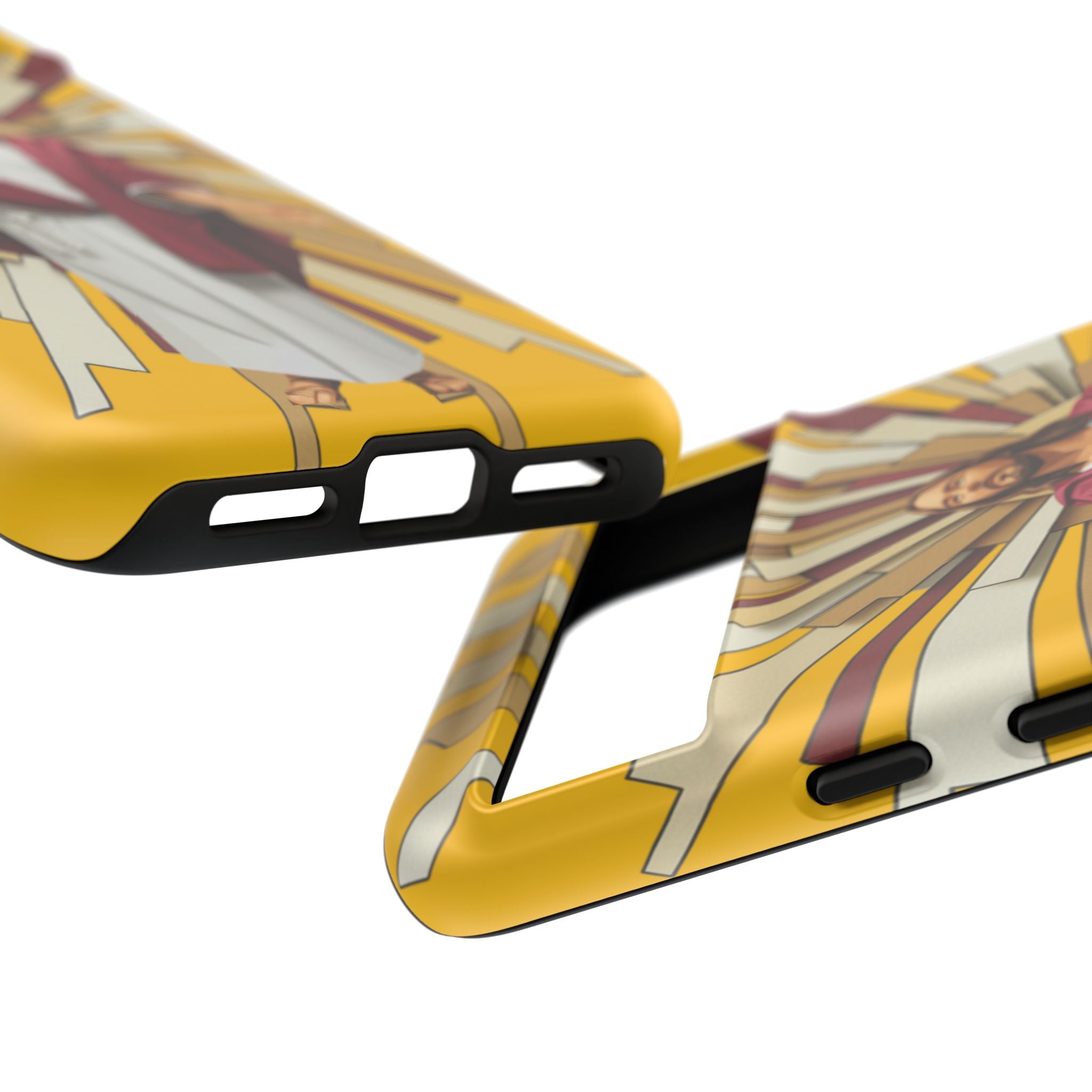 Radiant Jesus Art Phone Case | Christian Faith Inspirational Protective Cover