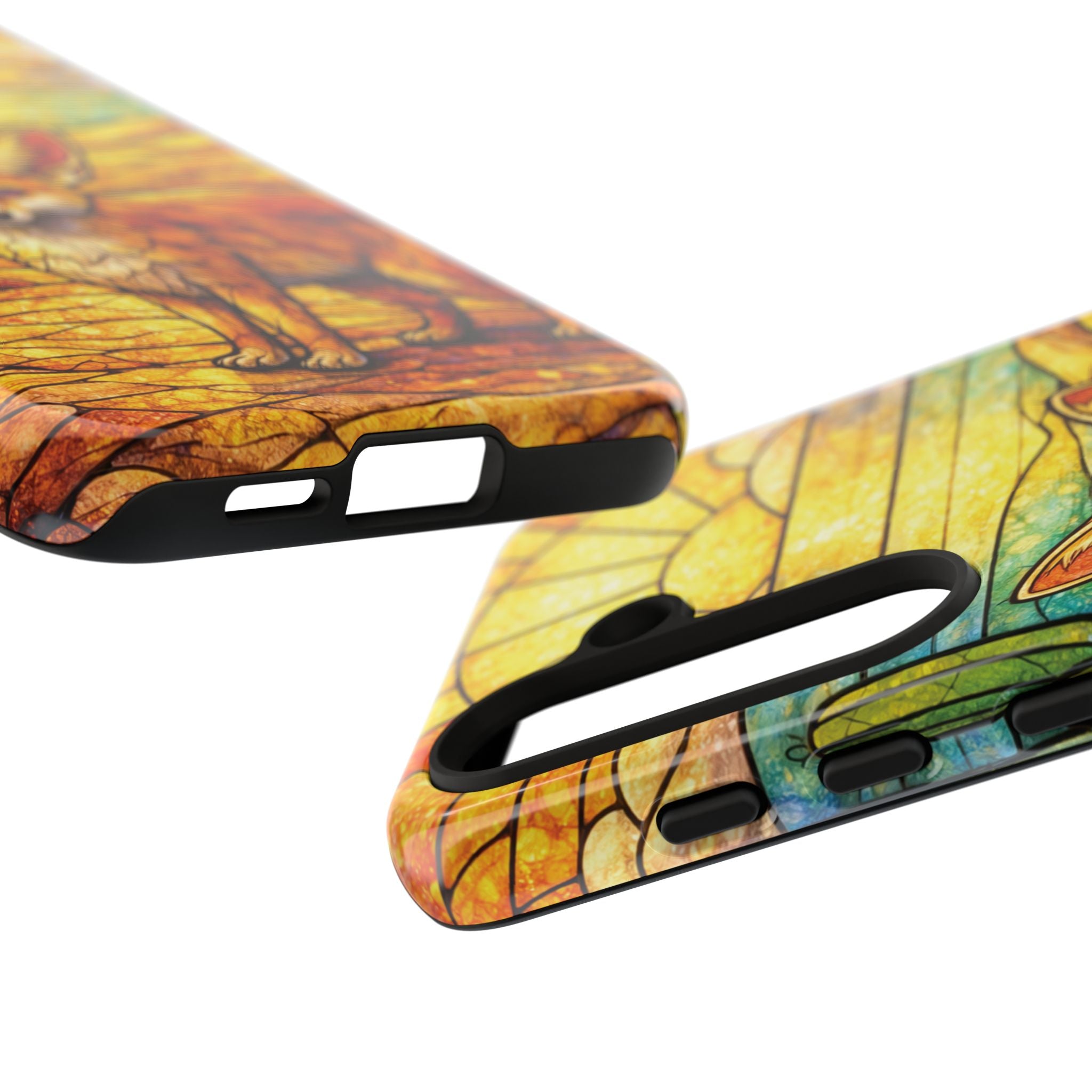 Desert Fox Stained Glass Phone Case — Galaxy & iPhone Pixel Compatible