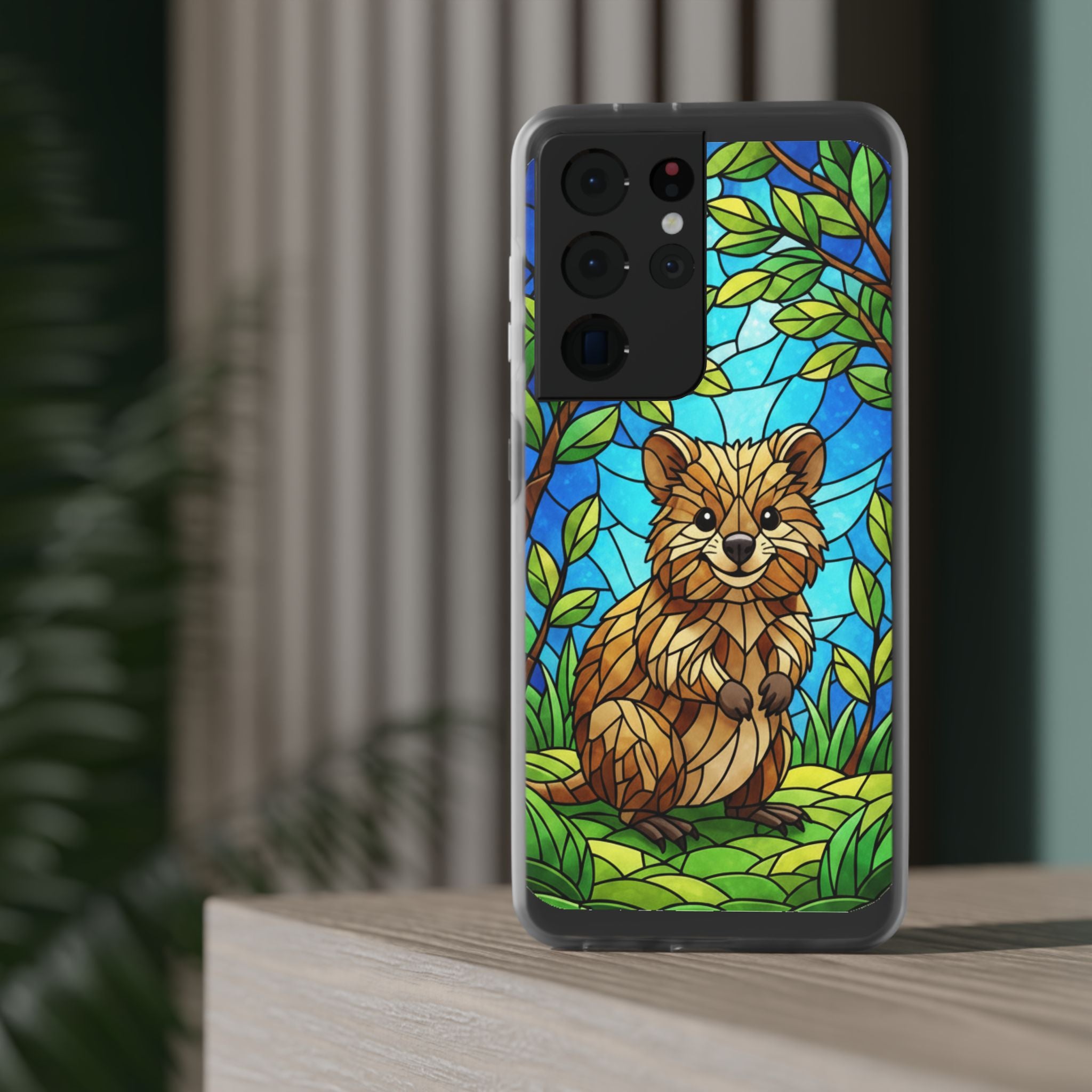 Colorful Quokka Flexi Cases - Cute Animal Phone Case, Quokka Phone Sleeve, Nature Lover Gift, Eco-Friendly Case, Unique Phone Accessory