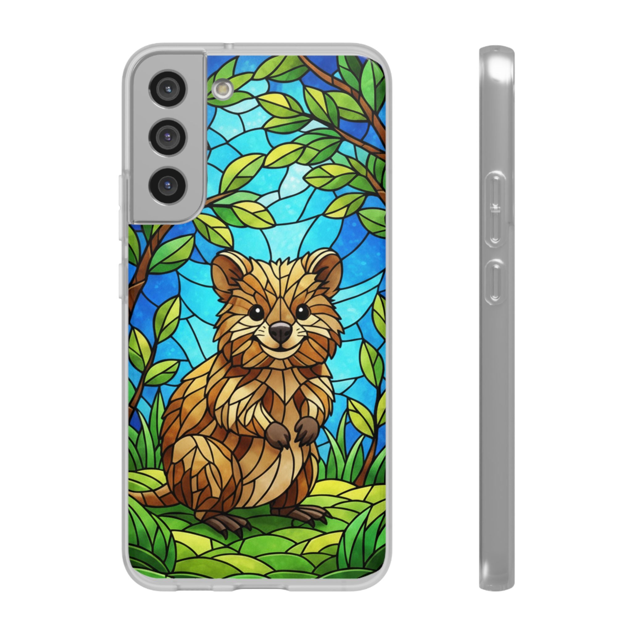 Colorful Quokka Flexi Cases - Cute Animal Phone Case, Quokka Phone Sleeve, Nature Lover Gift, Eco-Friendly Case, Unique Phone Accessory