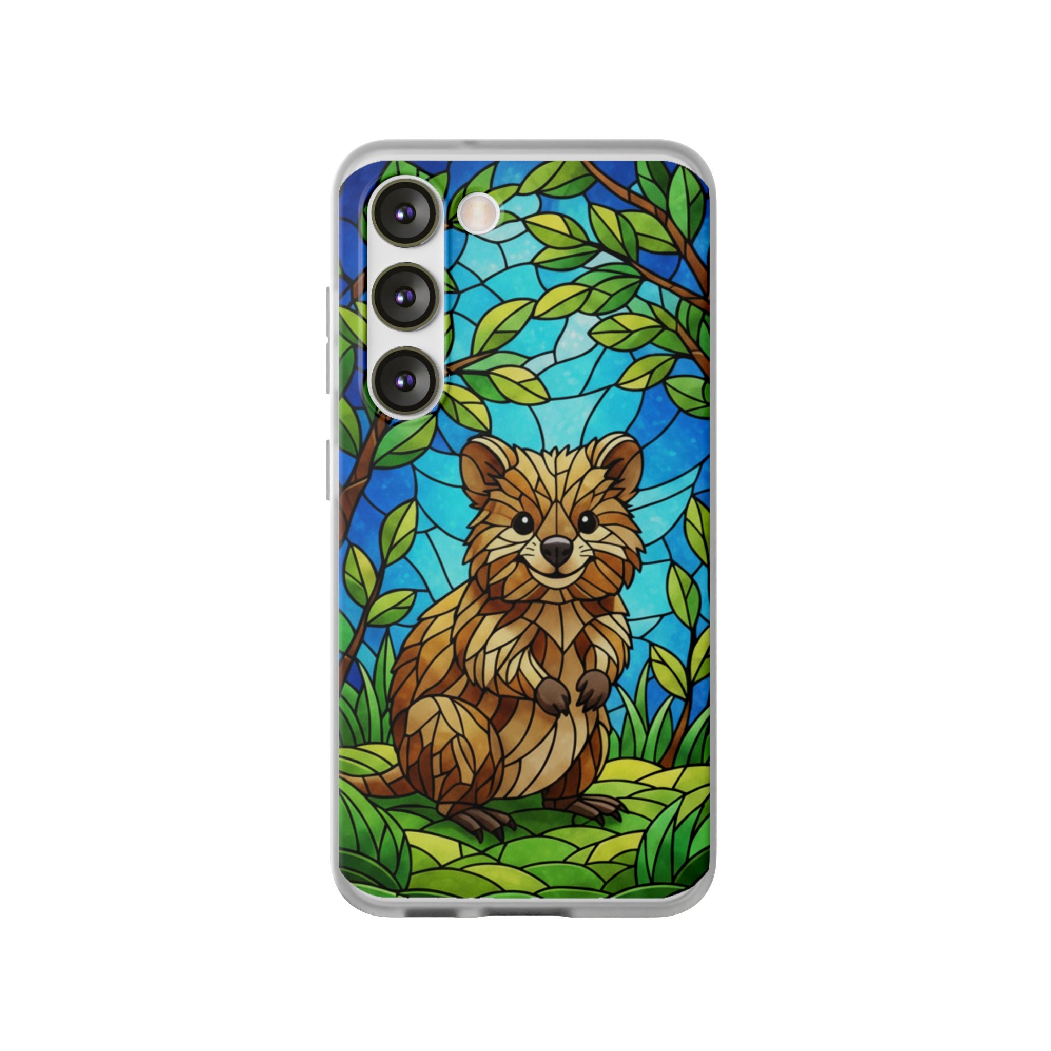Colorful Quokka Flexi Cases - Cute Animal Phone Case, Quokka Phone Sleeve, Nature Lover Gift, Eco-Friendly Case, Unique Phone Accessory