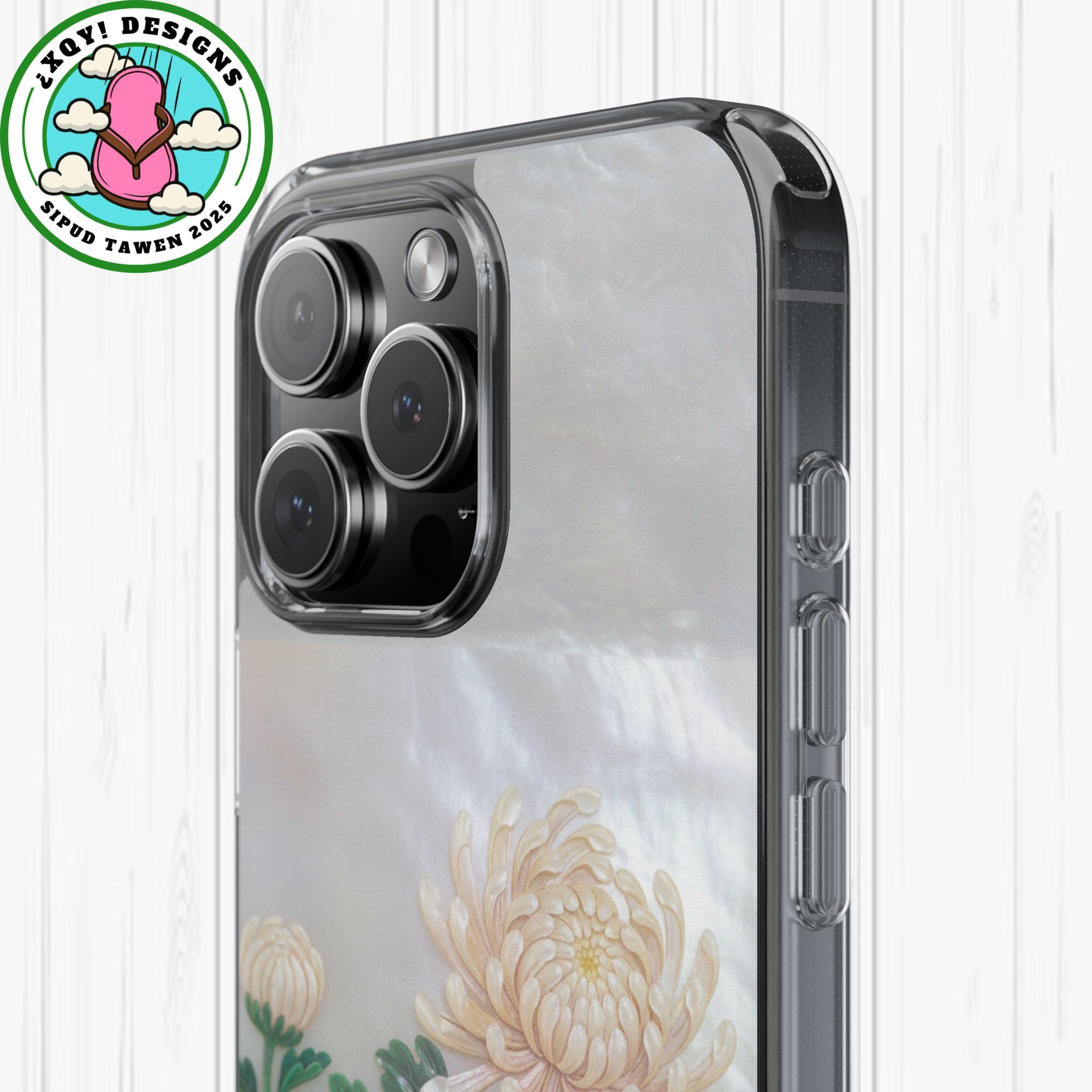 Mother of pearl inlay Phone Case Nacre art panel Chinese mother of pearl flowers Chrysanthemum wall art design elegant luxury  gift