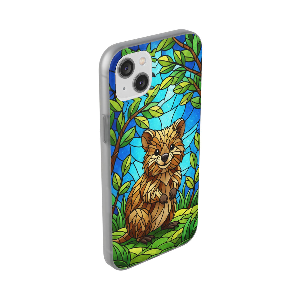Colorful Quokka Flexi Cases - Cute Animal Phone Case, Quokka Phone Sleeve, Nature Lover Gift, Eco-Friendly Case, Unique Phone Accessory