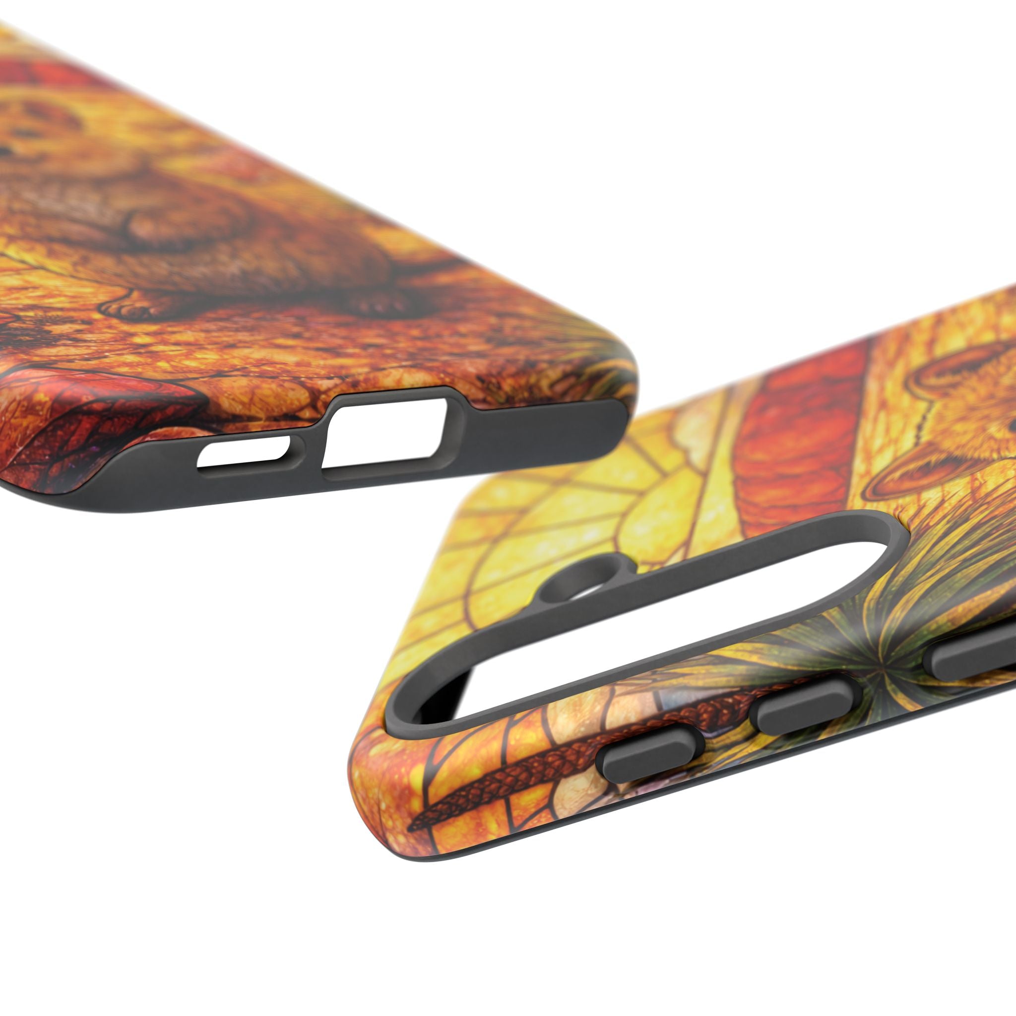 Quokka Stained-Glass Phone Case — Galaxy, iPhone & Pixel
