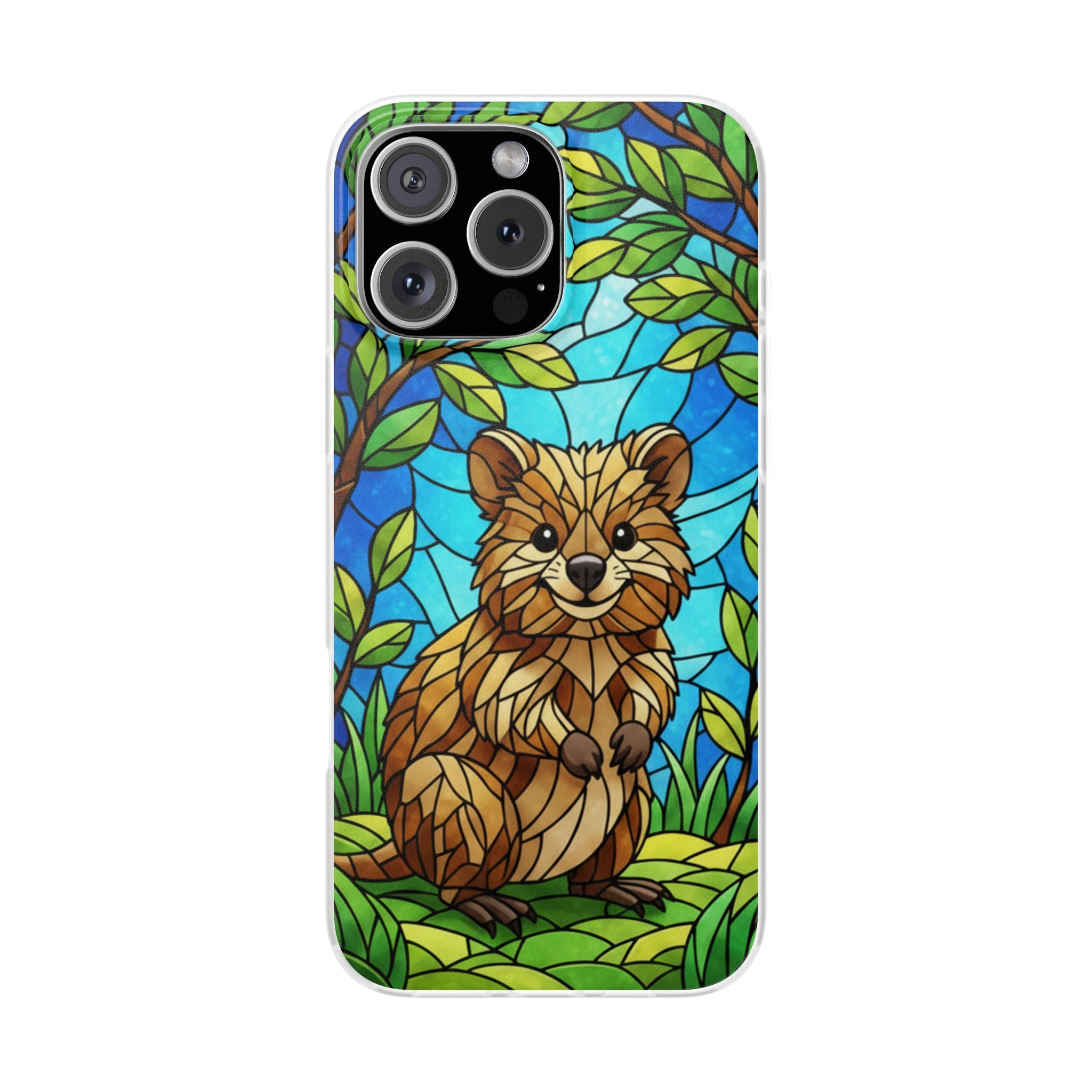 Colorful Quokka Flexi Cases - Cute Animal Phone Case, Quokka Phone Sleeve, Nature Lover Gift, Eco-Friendly Case, Unique Phone Accessory