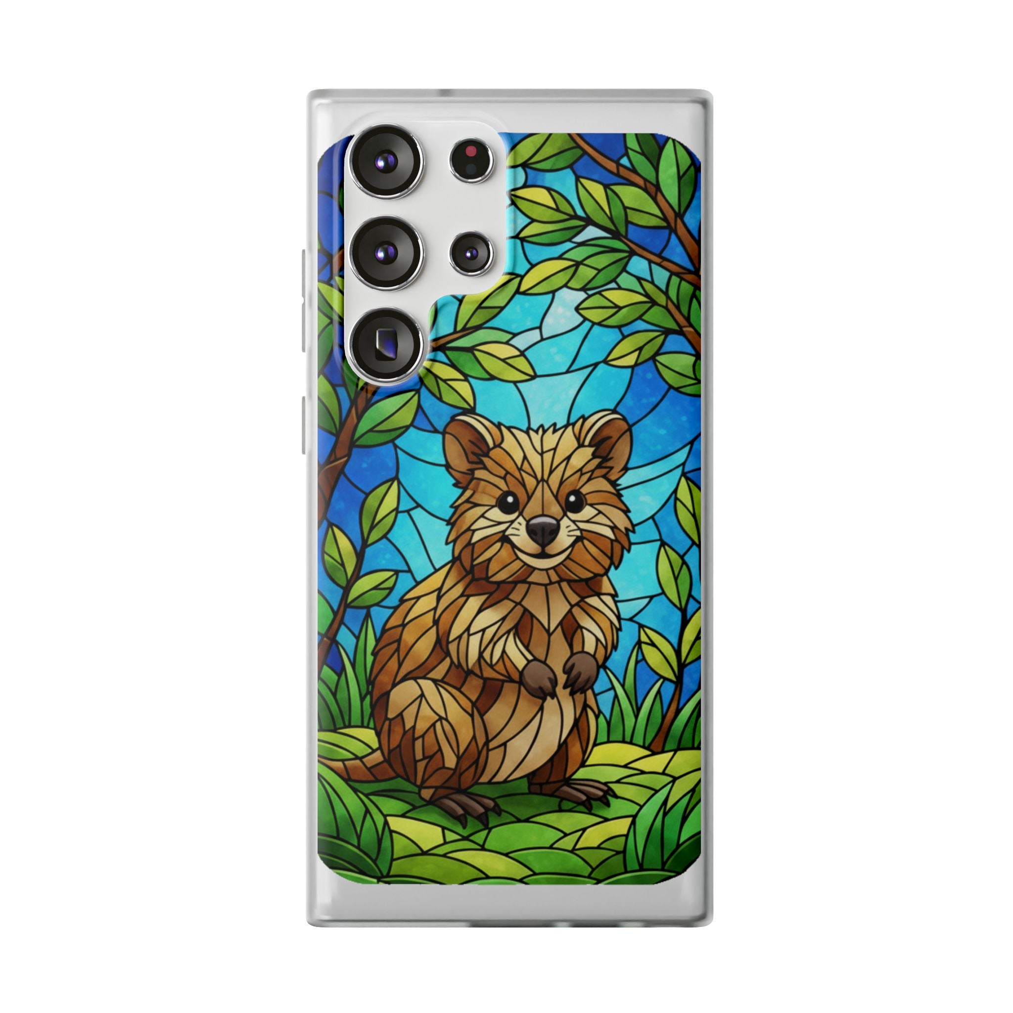 Colorful Quokka Flexi Cases - Cute Animal Phone Case, Quokka Phone Sleeve, Nature Lover Gift, Eco-Friendly Case, Unique Phone Accessory