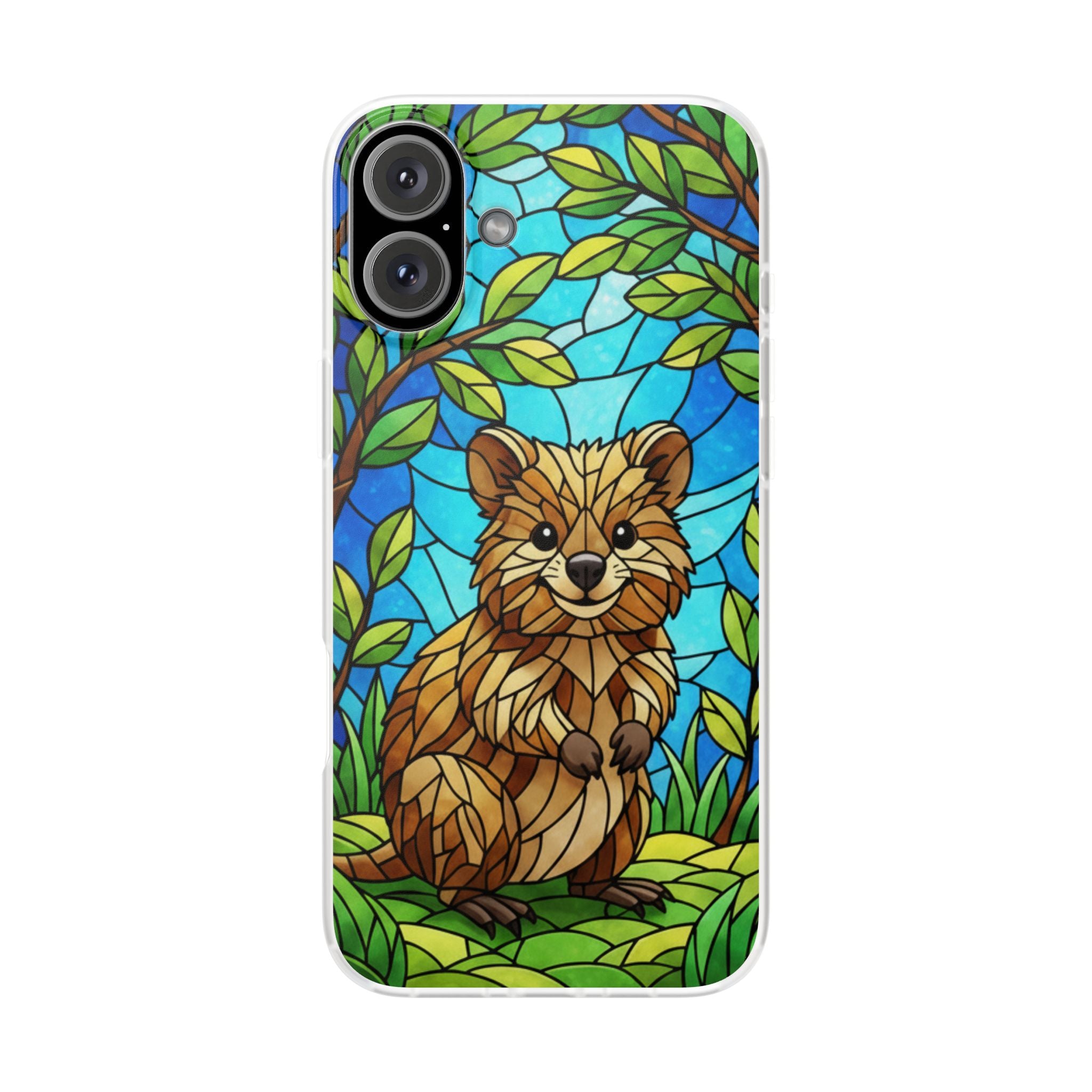 Colorful Quokka Flexi Cases - Cute Animal Phone Case, Quokka Phone Sleeve, Nature Lover Gift, Eco-Friendly Case, Unique Phone Accessory