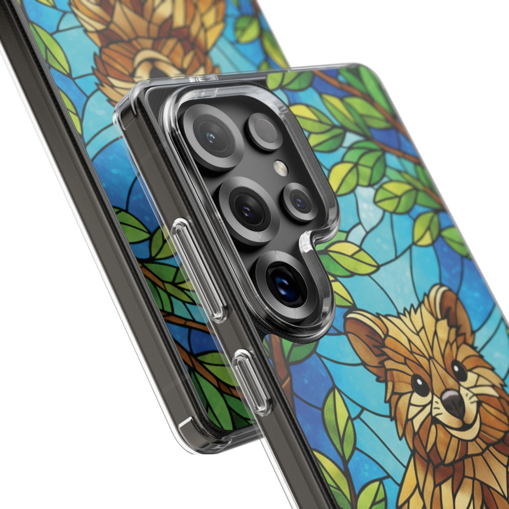 Quokka Phone Case Design Art Mobile Cover Phone Protection Device Skin Animal Print Stained Glass Art Australian Wildlife Gift Idea Phone