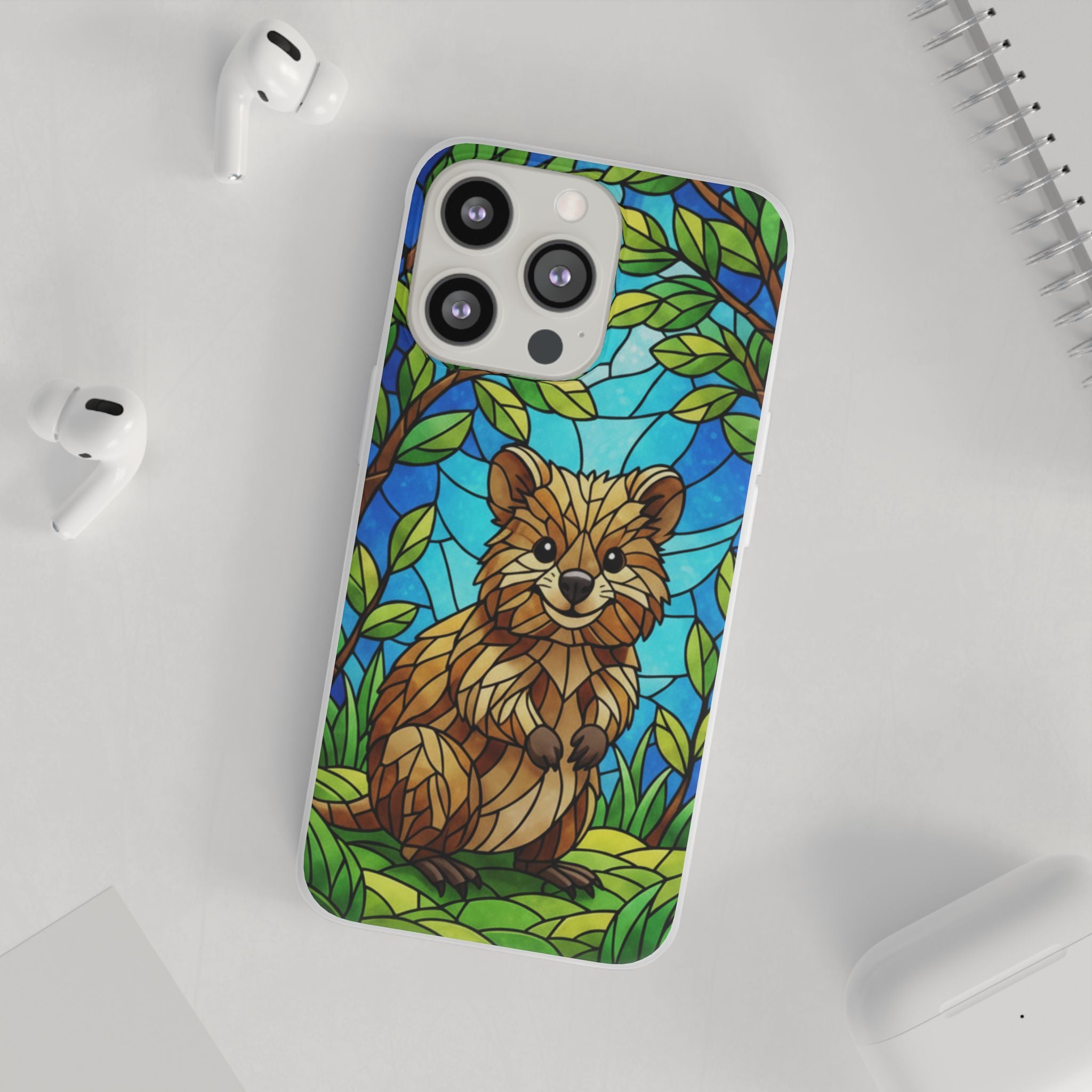 Colorful Quokka Flexi Cases - Cute Animal Phone Case, Quokka Phone Sleeve, Nature Lover Gift, Eco-Friendly Case, Unique Phone Accessory