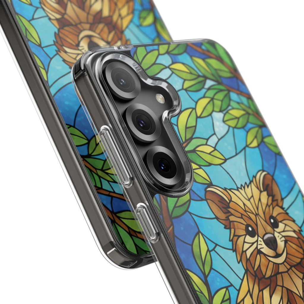 Quokka Phone Case Design Art Mobile Cover Phone Protection Device Skin Animal Print Stained Glass Art Australian Wildlife Gift Idea Phone