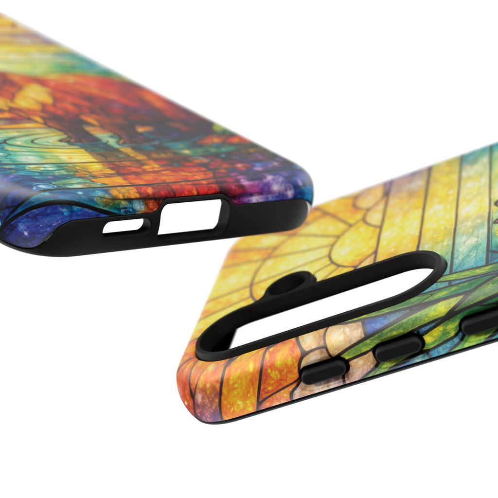 Capybara Stained Glass Galaxy Phone Case — "Tough Cases"