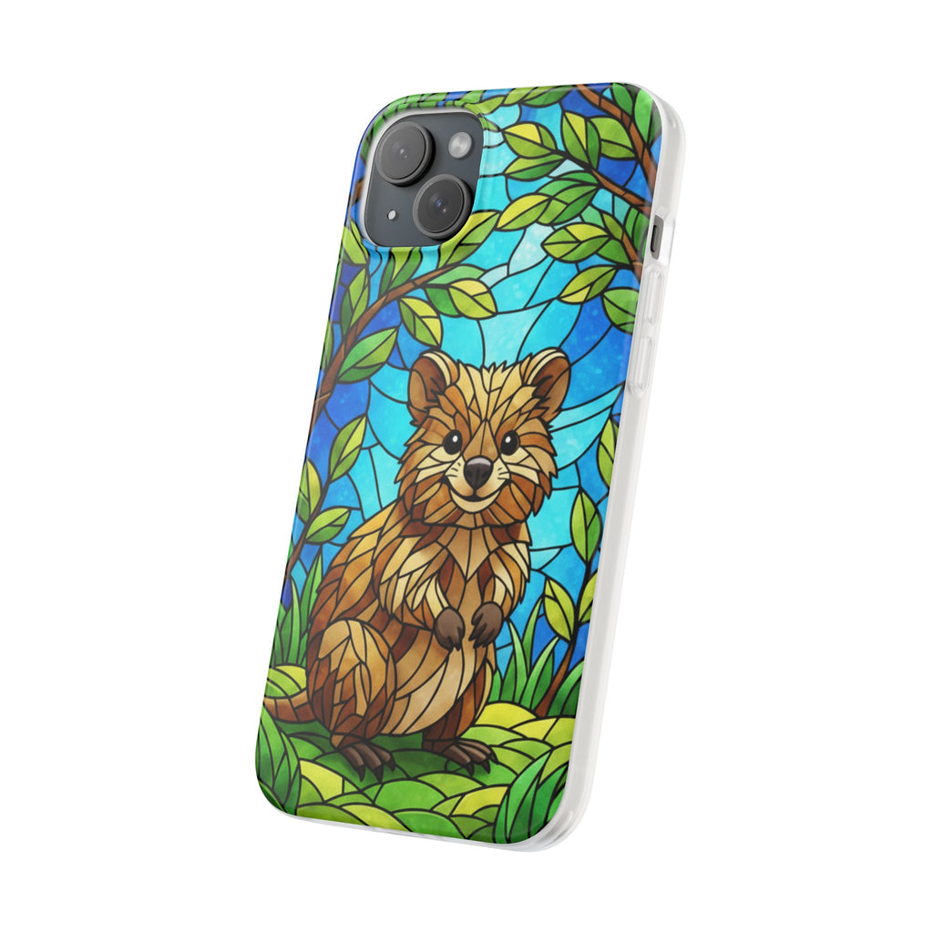 Colorful Quokka Flexi Cases - Cute Animal Phone Case, Quokka Phone Sleeve, Nature Lover Gift, Eco-Friendly Case, Unique Phone Accessory