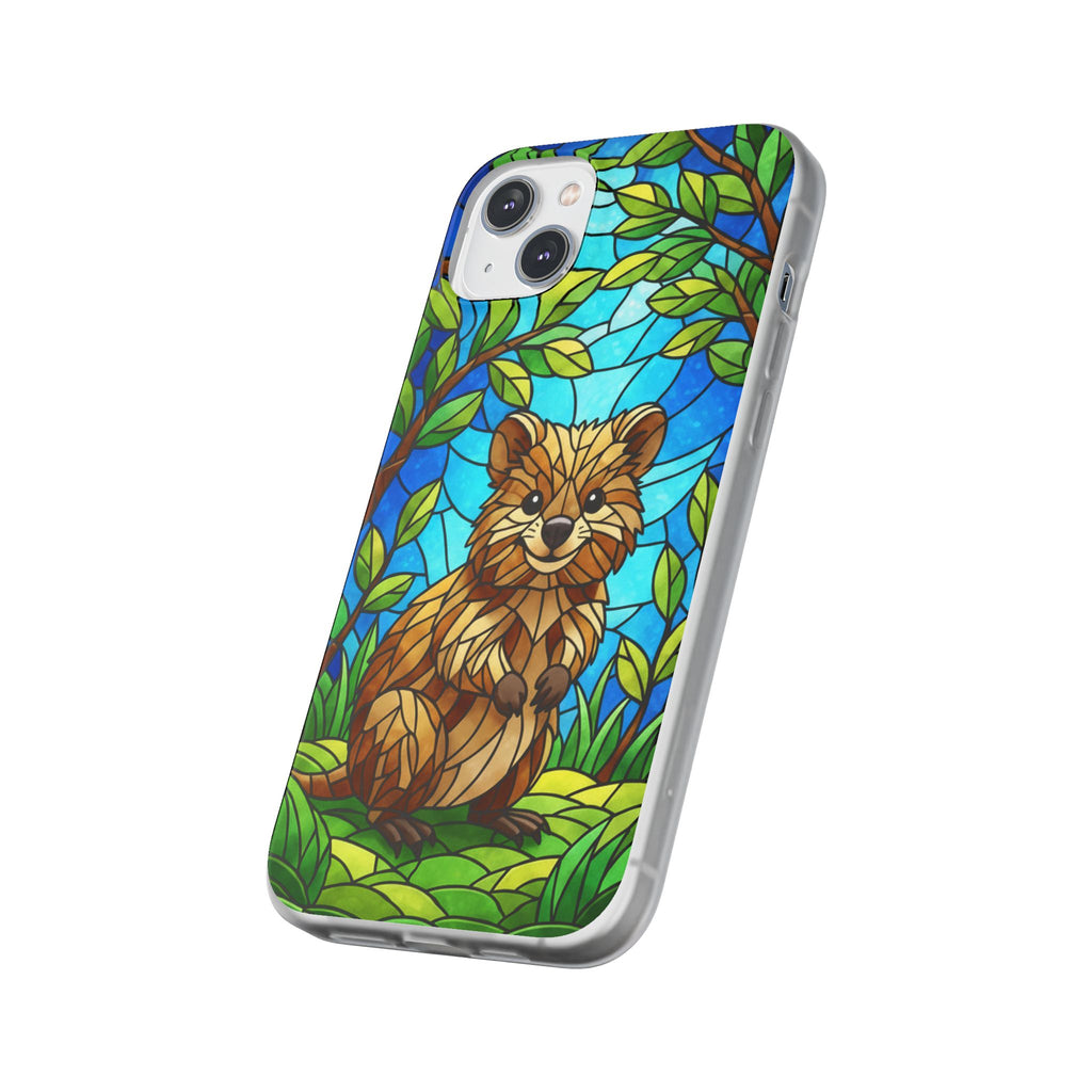 Colorful Quokka Flexi Cases - Cute Animal Phone Case, Quokka Phone Sleeve, Nature Lover Gift, Eco-Friendly Case, Unique Phone Accessory