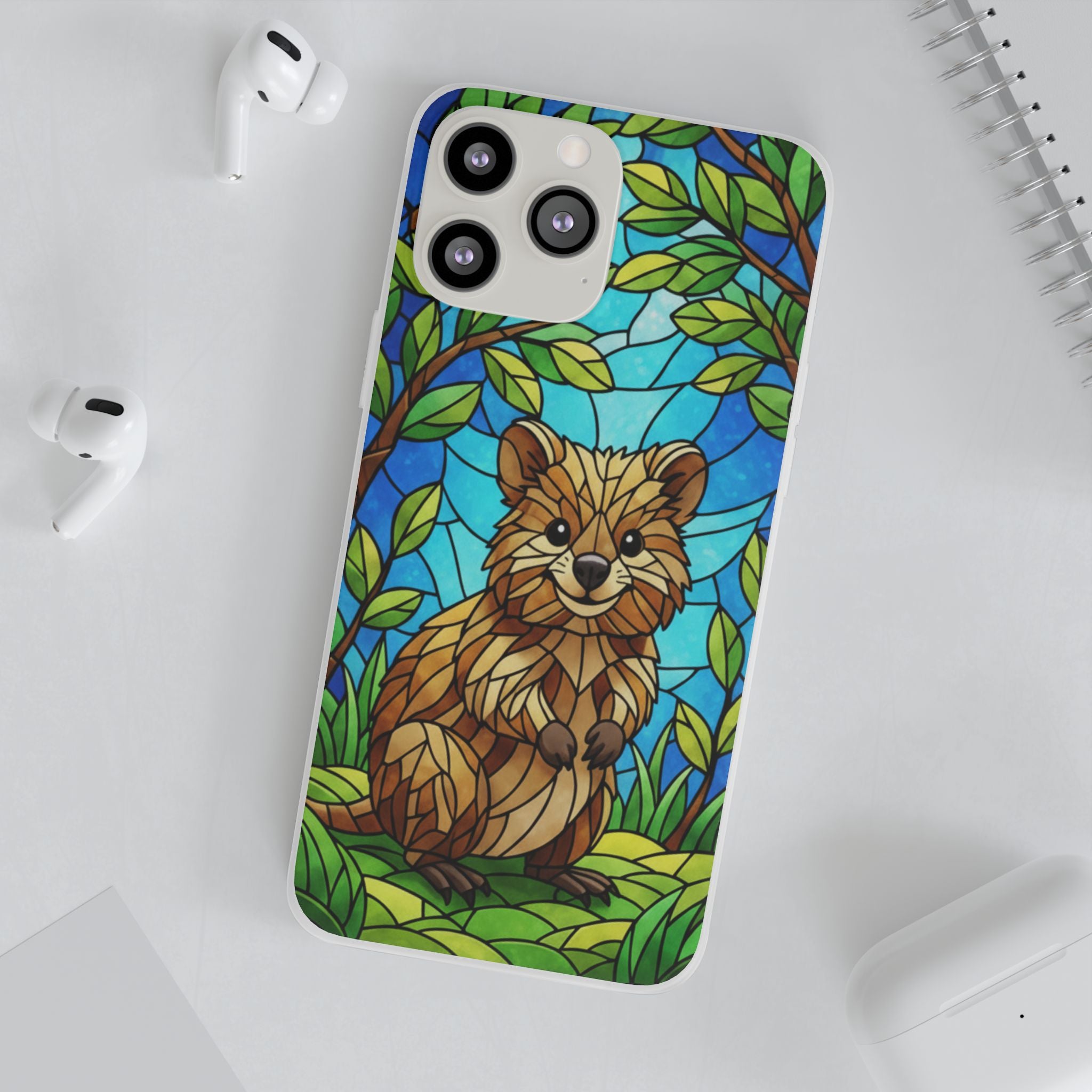 Colorful Quokka Flexi Cases - Cute Animal Phone Case, Quokka Phone Sleeve, Nature Lover Gift, Eco-Friendly Case, Unique Phone Accessory