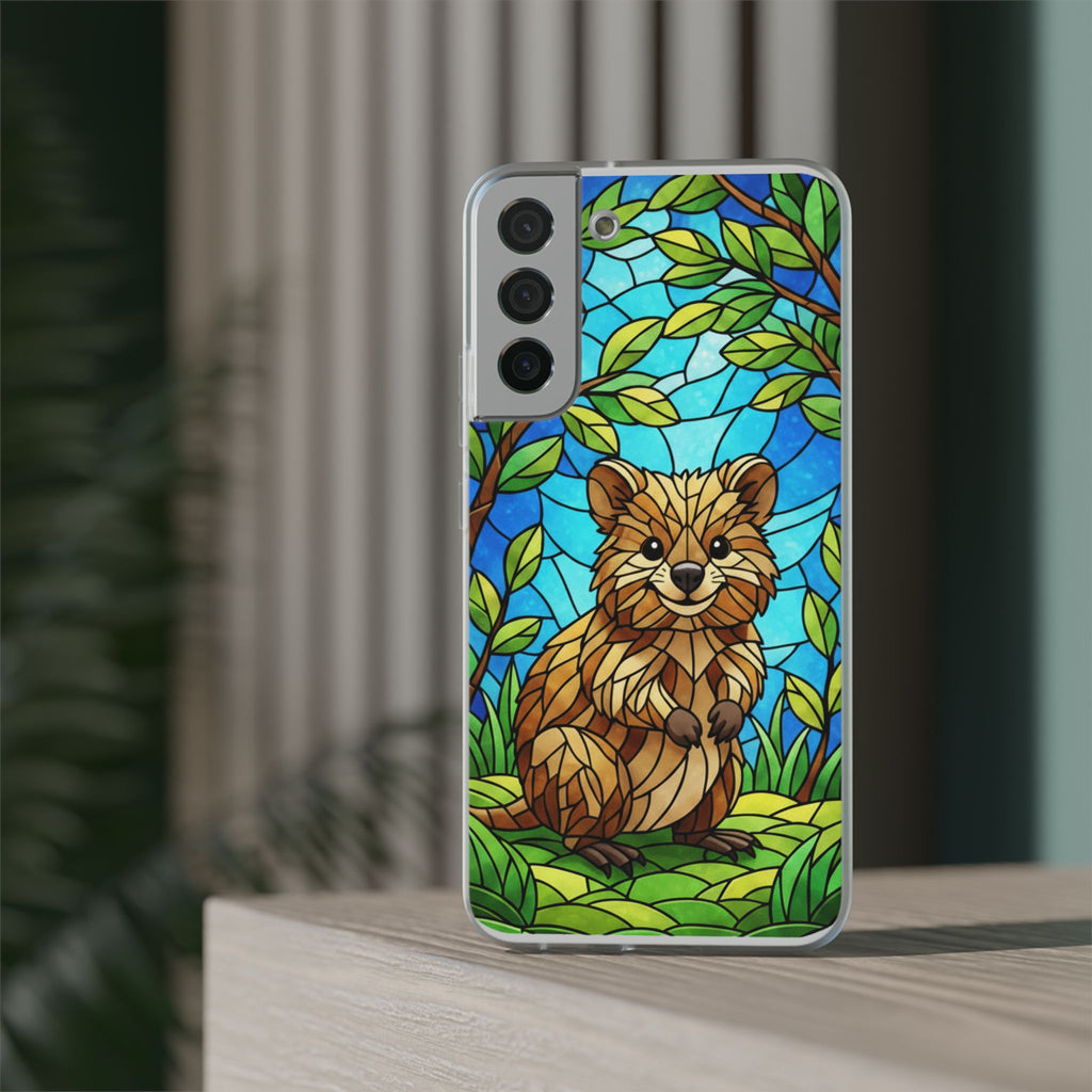 Colorful Quokka Flexi Cases - Cute Animal Phone Case, Quokka Phone Sleeve, Nature Lover Gift, Eco-Friendly Case, Unique Phone Accessory