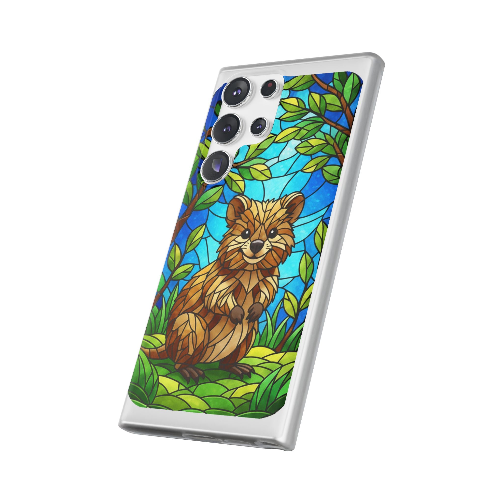 Colorful Quokka Flexi Cases - Cute Animal Phone Case, Quokka Phone Sleeve, Nature Lover Gift, Eco-Friendly Case, Unique Phone Accessory