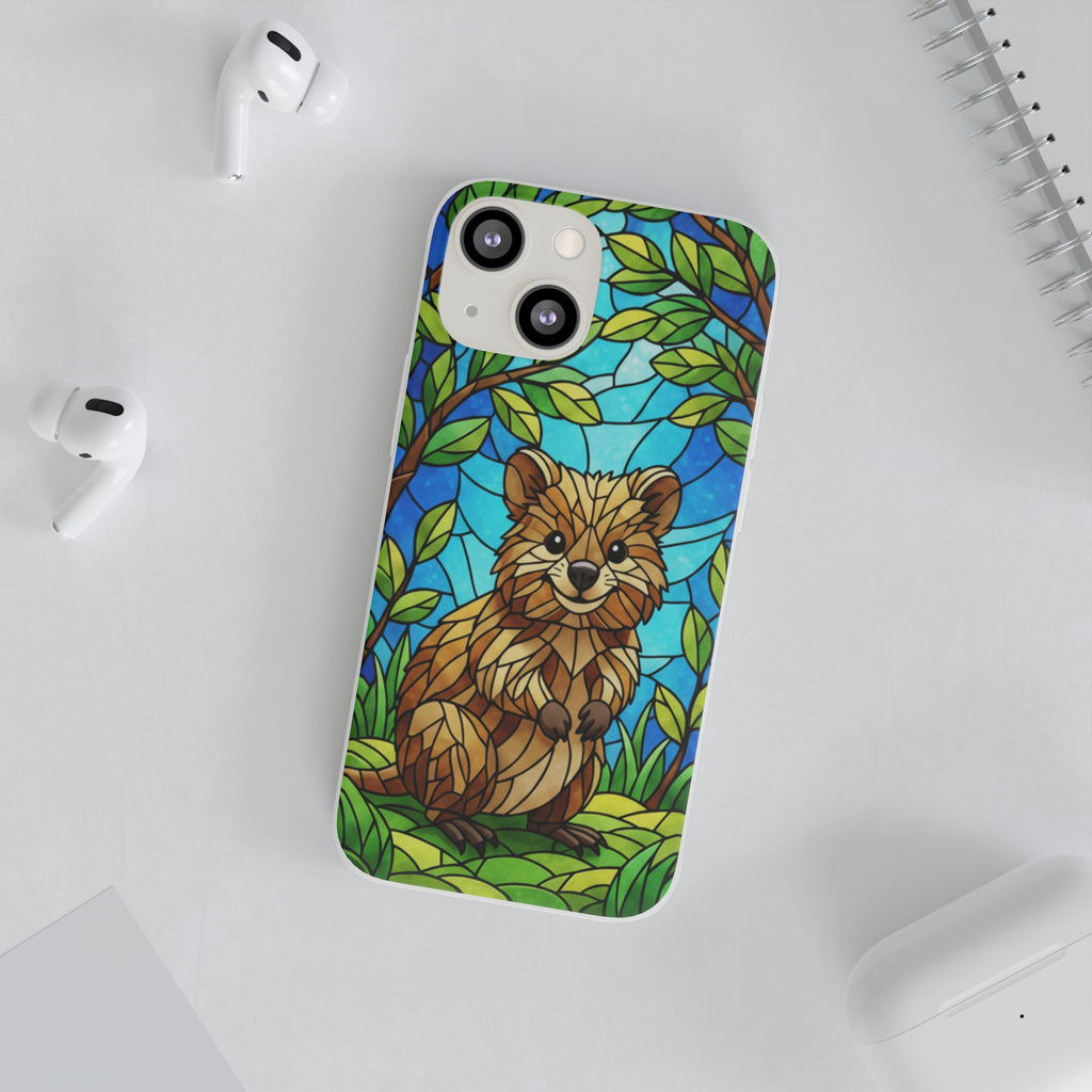 Colorful Quokka Flexi Cases - Cute Animal Phone Case, Quokka Phone Sleeve, Nature Lover Gift, Eco-Friendly Case, Unique Phone Accessory