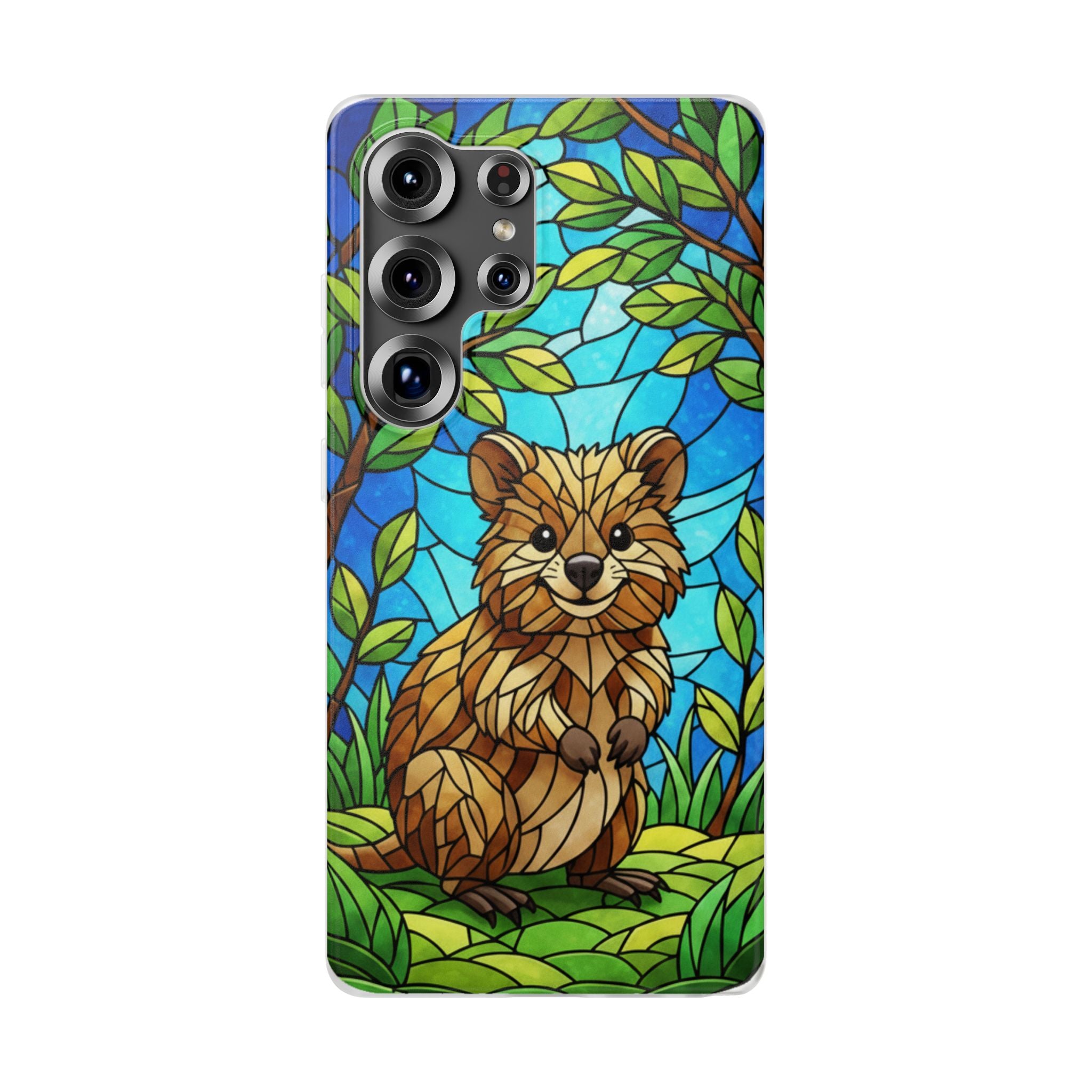 Colorful Quokka Flexi Cases - Cute Animal Phone Case, Quokka Phone Sleeve, Nature Lover Gift, Eco-Friendly Case, Unique Phone Accessory