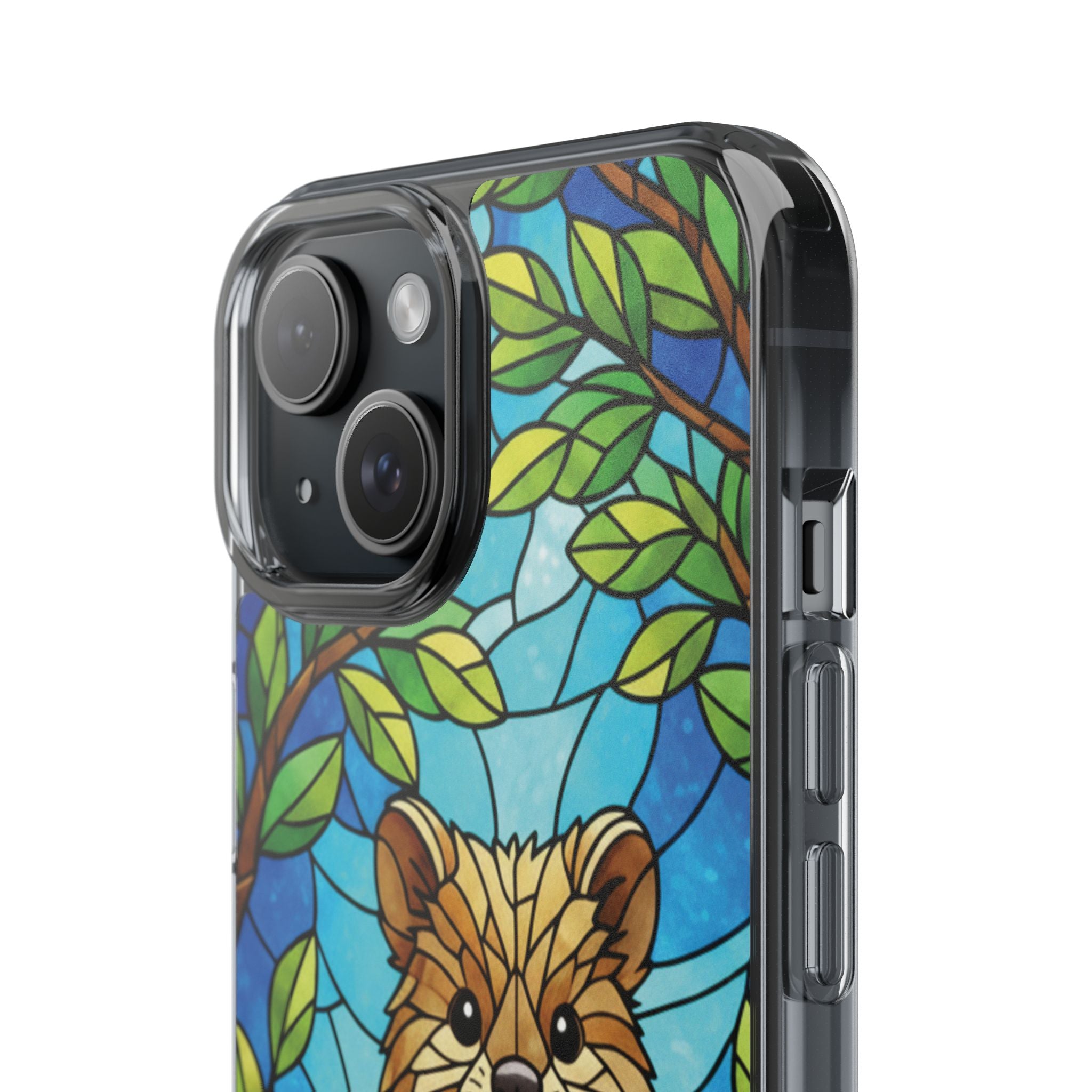 Quokka Phone Case Design Art Mobile Cover Phone Protection Device Skin Animal Print Stained Glass Art Australian Wildlife Gift Idea Phone