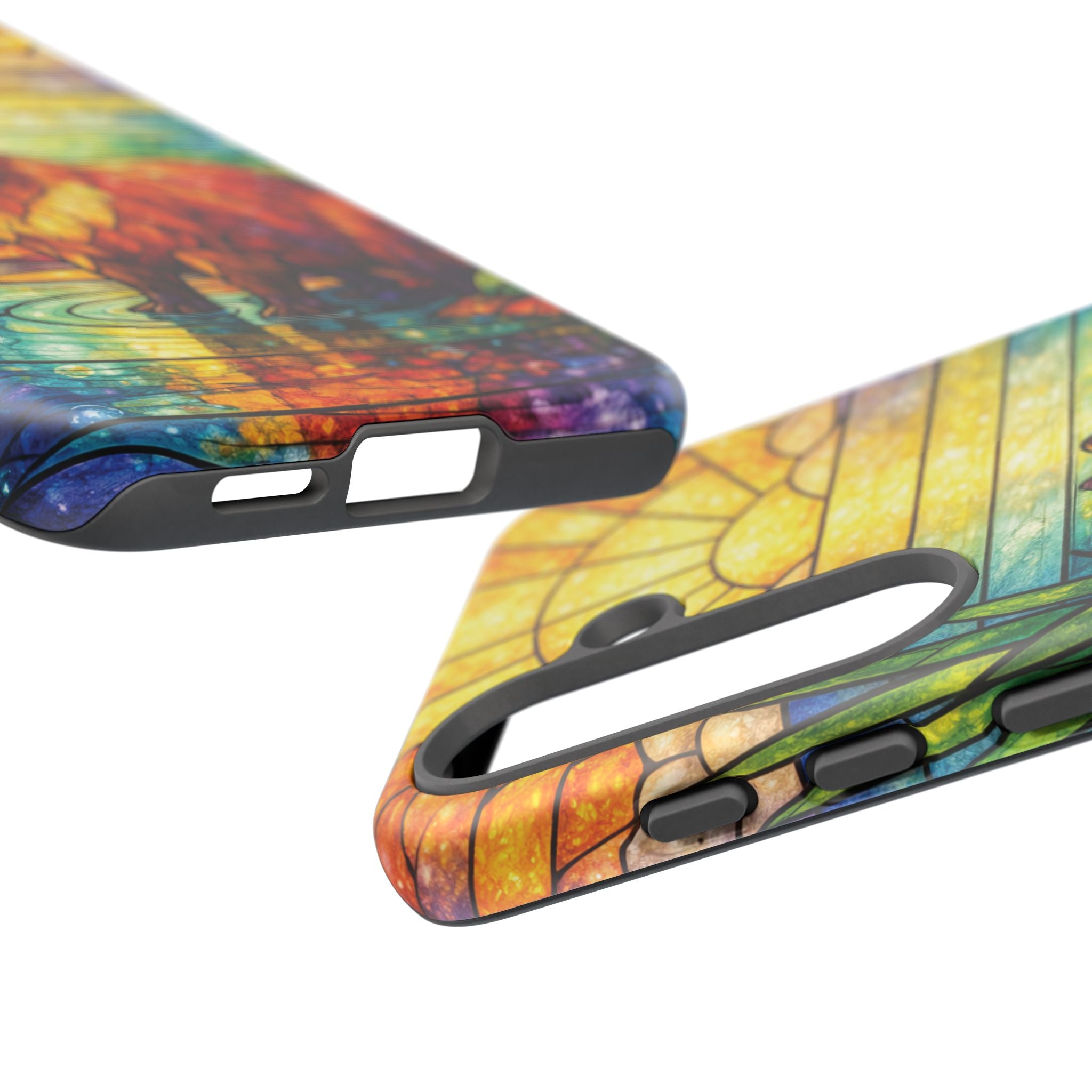 Capybara Stained Glass Galaxy Phone Case — "Tough Cases"
