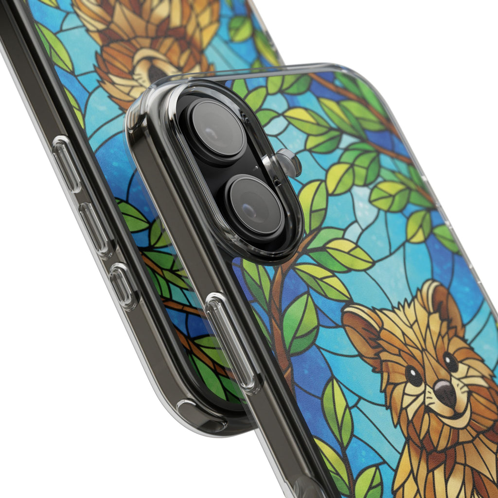 Quokka Phone Case Design Art Mobile Cover Phone Protection Device Skin Animal Print Stained Glass Art Australian Wildlife Gift Idea Phone