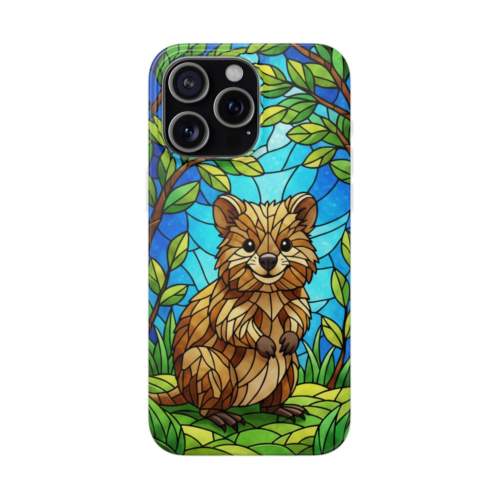 Colorful Quokka Flexi Cases - Cute Animal Phone Case, Quokka Phone Sleeve, Nature Lover Gift, Eco-Friendly Case, Unique Phone Accessory