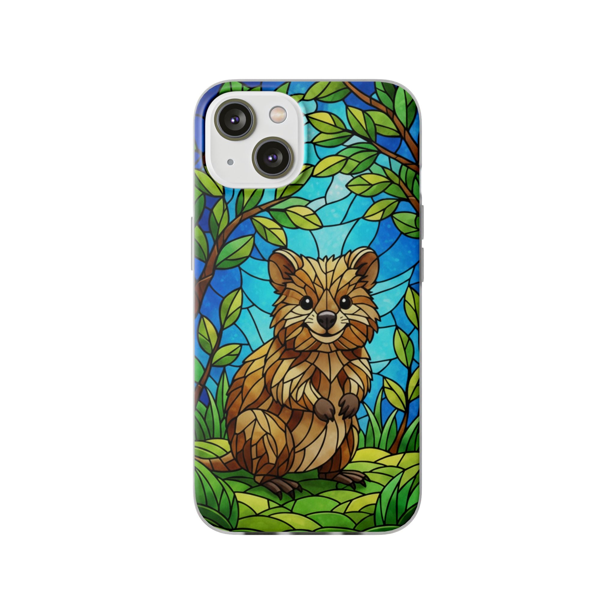 Colorful Quokka Flexi Cases - Cute Animal Phone Case, Quokka Phone Sleeve, Nature Lover Gift, Eco-Friendly Case, Unique Phone Accessory