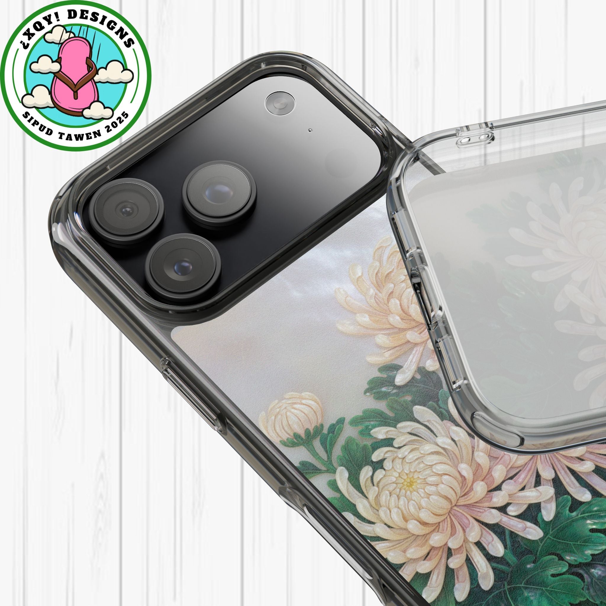 Mother of pearl inlay Phone Case Nacre art panel Chinese mother of pearl flowers Chrysanthemum wall art design elegant luxury  gift