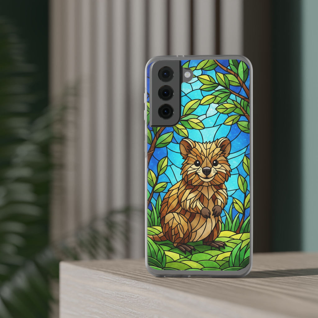 Colorful Quokka Flexi Cases - Cute Animal Phone Case, Quokka Phone Sleeve, Nature Lover Gift, Eco-Friendly Case, Unique Phone Accessory