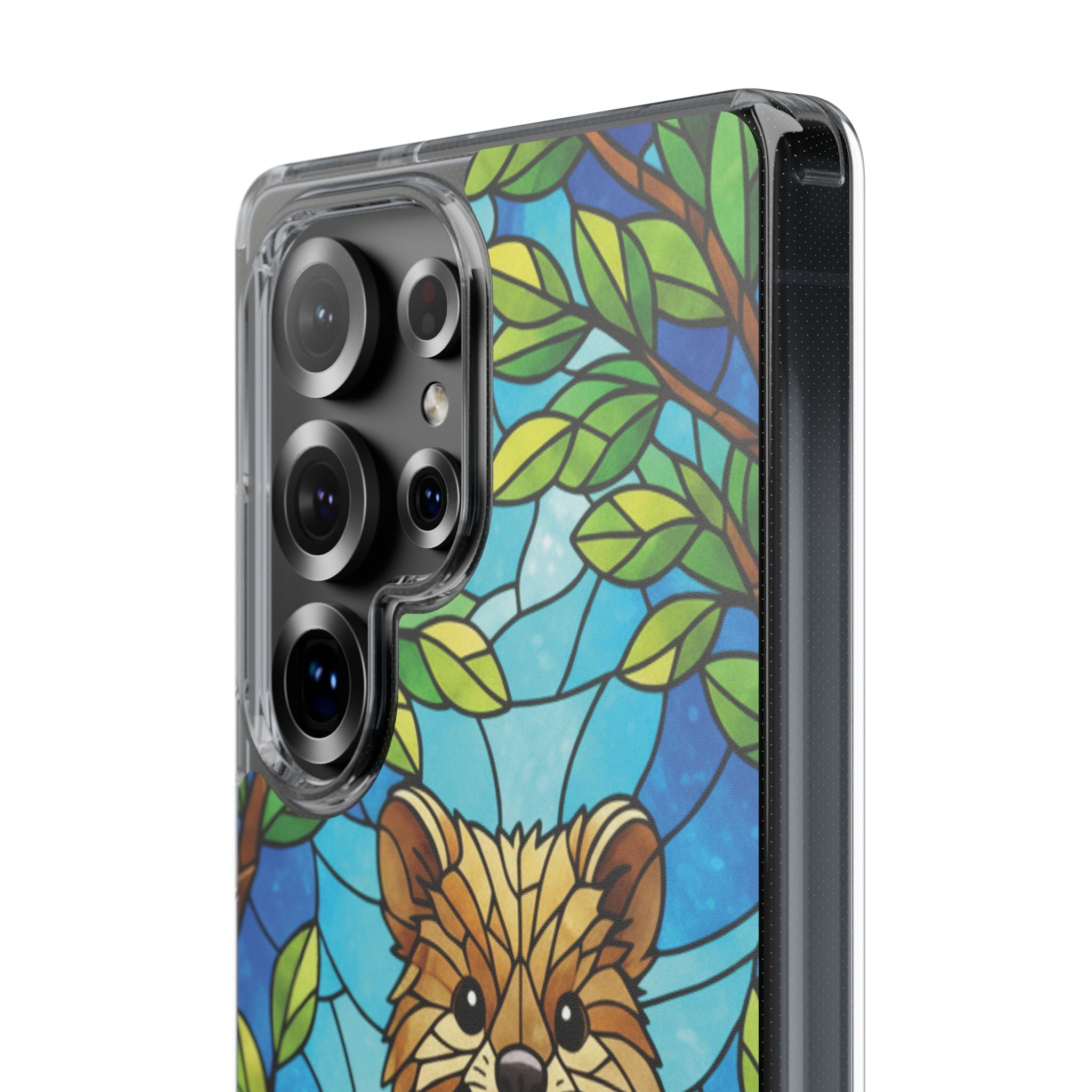 Quokka Phone Case Design Art Mobile Cover Phone Protection Device Skin Animal Print Stained Glass Art Australian Wildlife Gift Idea Phone