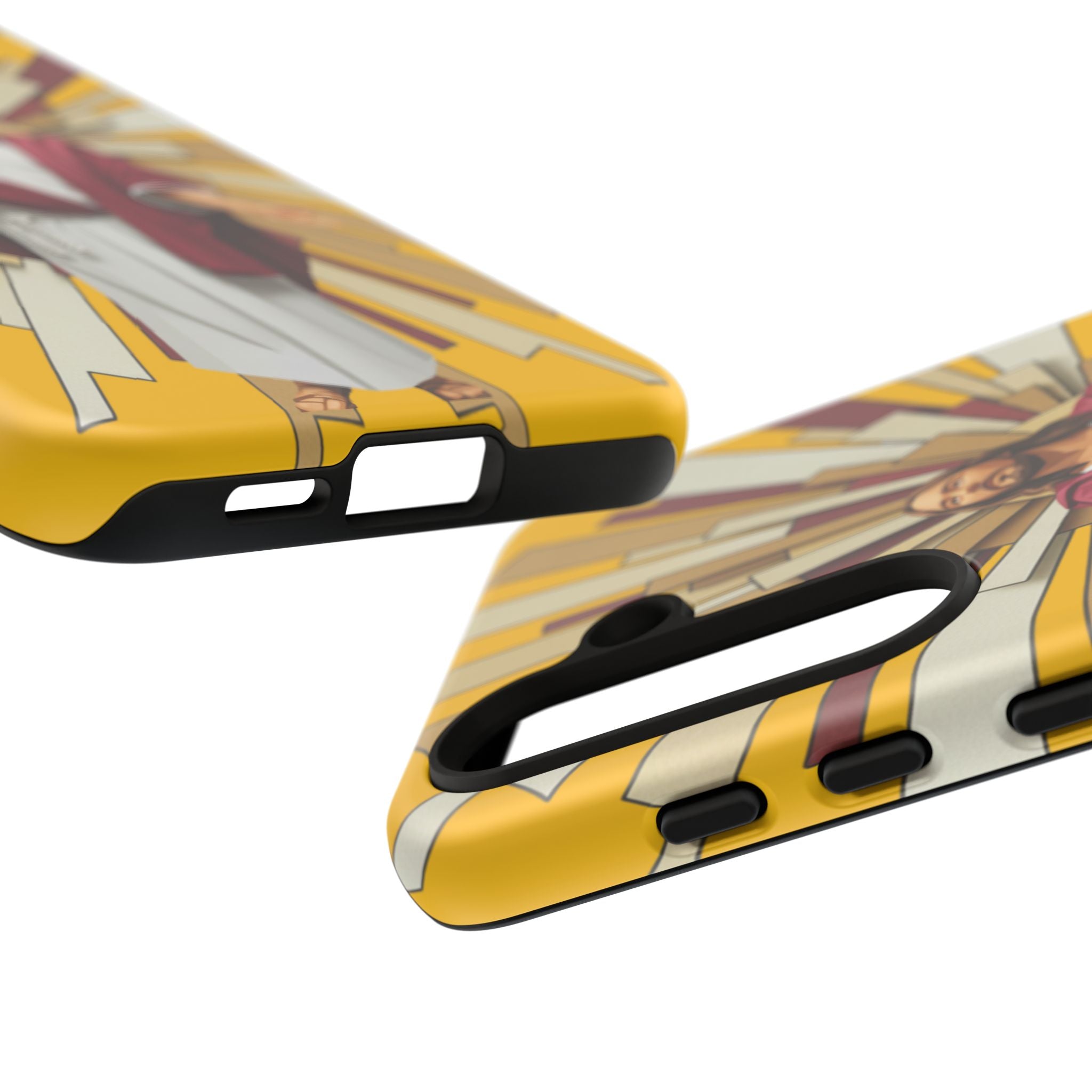 Radiant Jesus Art Phone Case | Christian Faith Inspirational Protective Cover