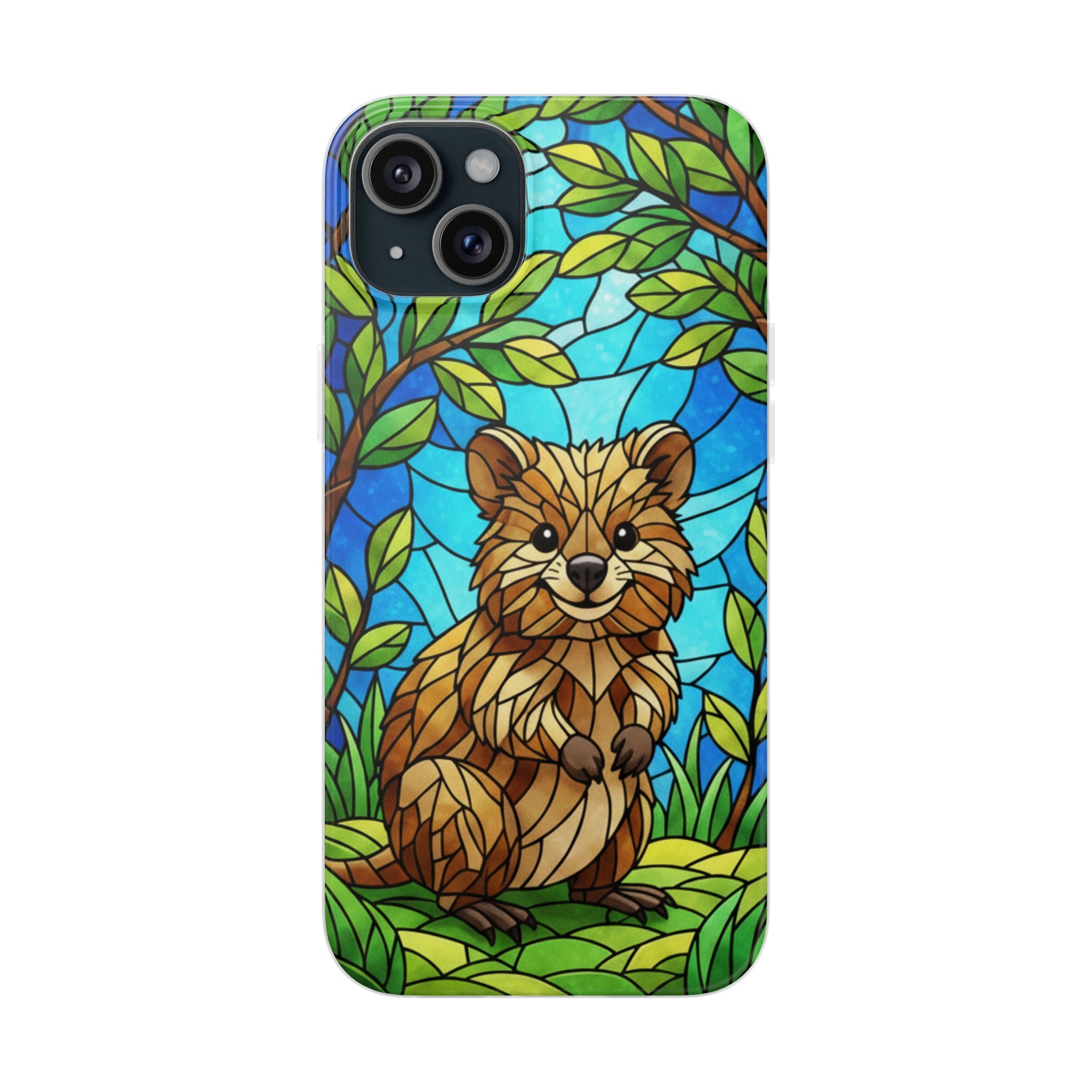 Colorful Quokka Flexi Cases - Cute Animal Phone Case, Quokka Phone Sleeve, Nature Lover Gift, Eco-Friendly Case, Unique Phone Accessory