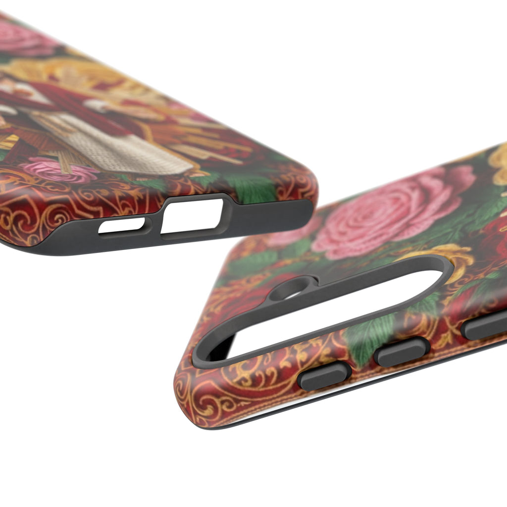 Jesus Resurrection faux-yarn phone case | Resurrection artwork phone case