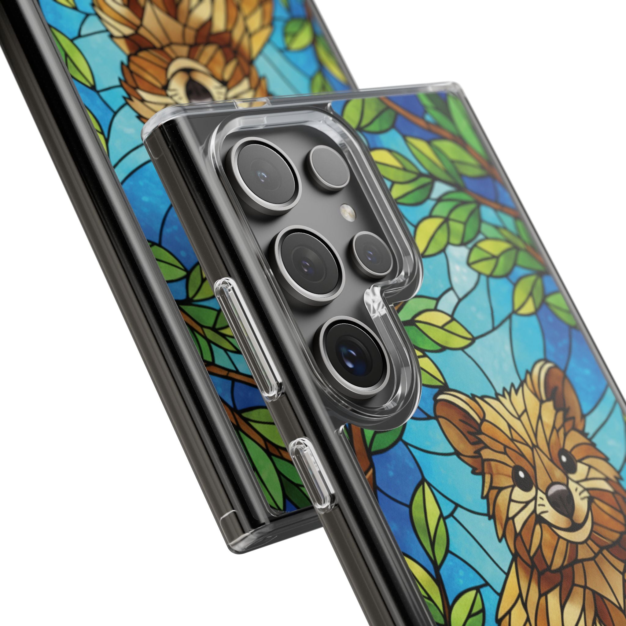 Quokka Phone Case Design Art Mobile Cover Phone Protection Device Skin Animal Print Stained Glass Art Australian Wildlife Gift Idea Phone