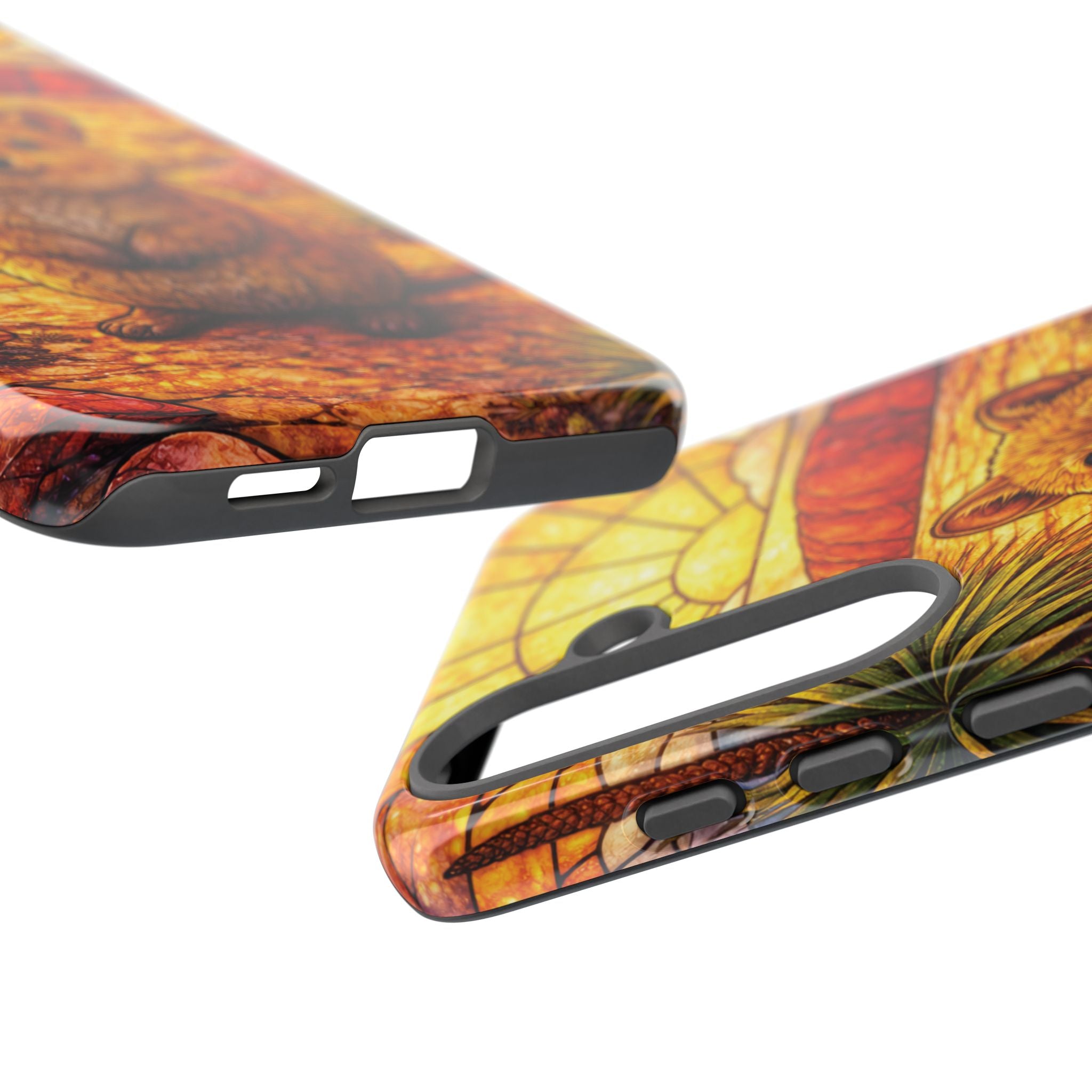 Quokka Stained-Glass Phone Case — Galaxy, iPhone & Pixel