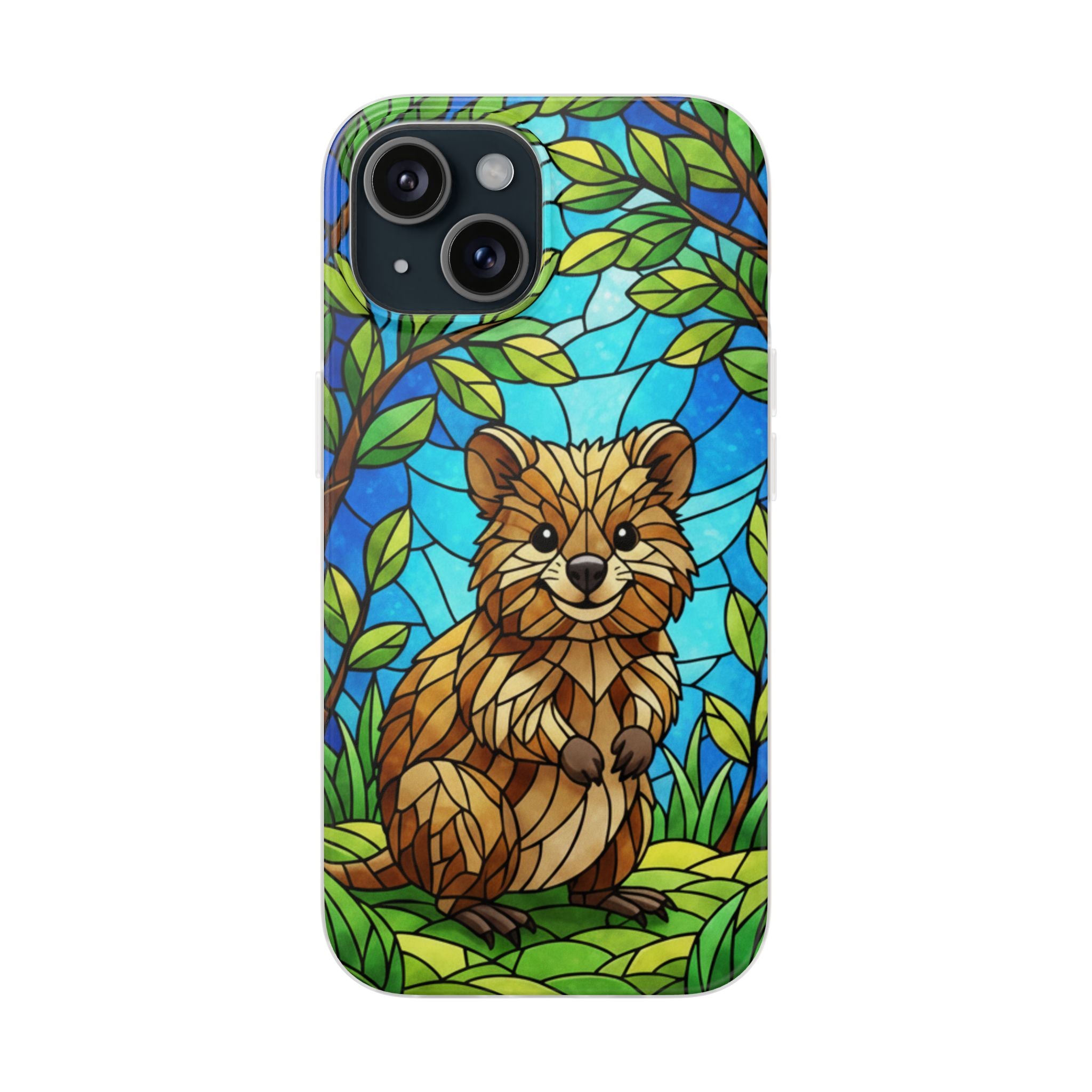 Colorful Quokka Flexi Cases - Cute Animal Phone Case, Quokka Phone Sleeve, Nature Lover Gift, Eco-Friendly Case, Unique Phone Accessory